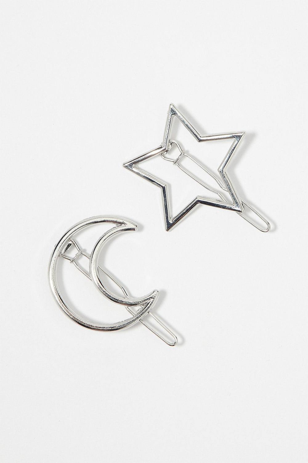 Women Barrettes (2 unités) Argent