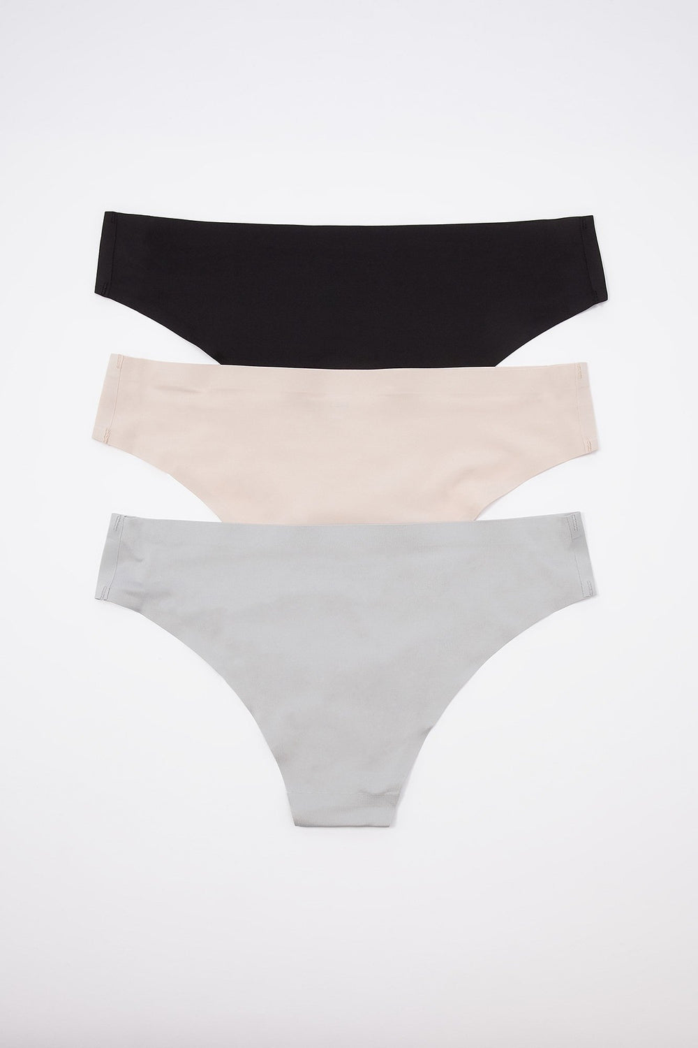 Women No Lines Bikini Undie (3 Pack) Assorted