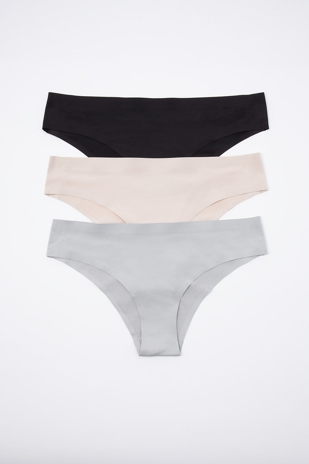 Women No Lines Bikini Undie (3 Pack) Assorted