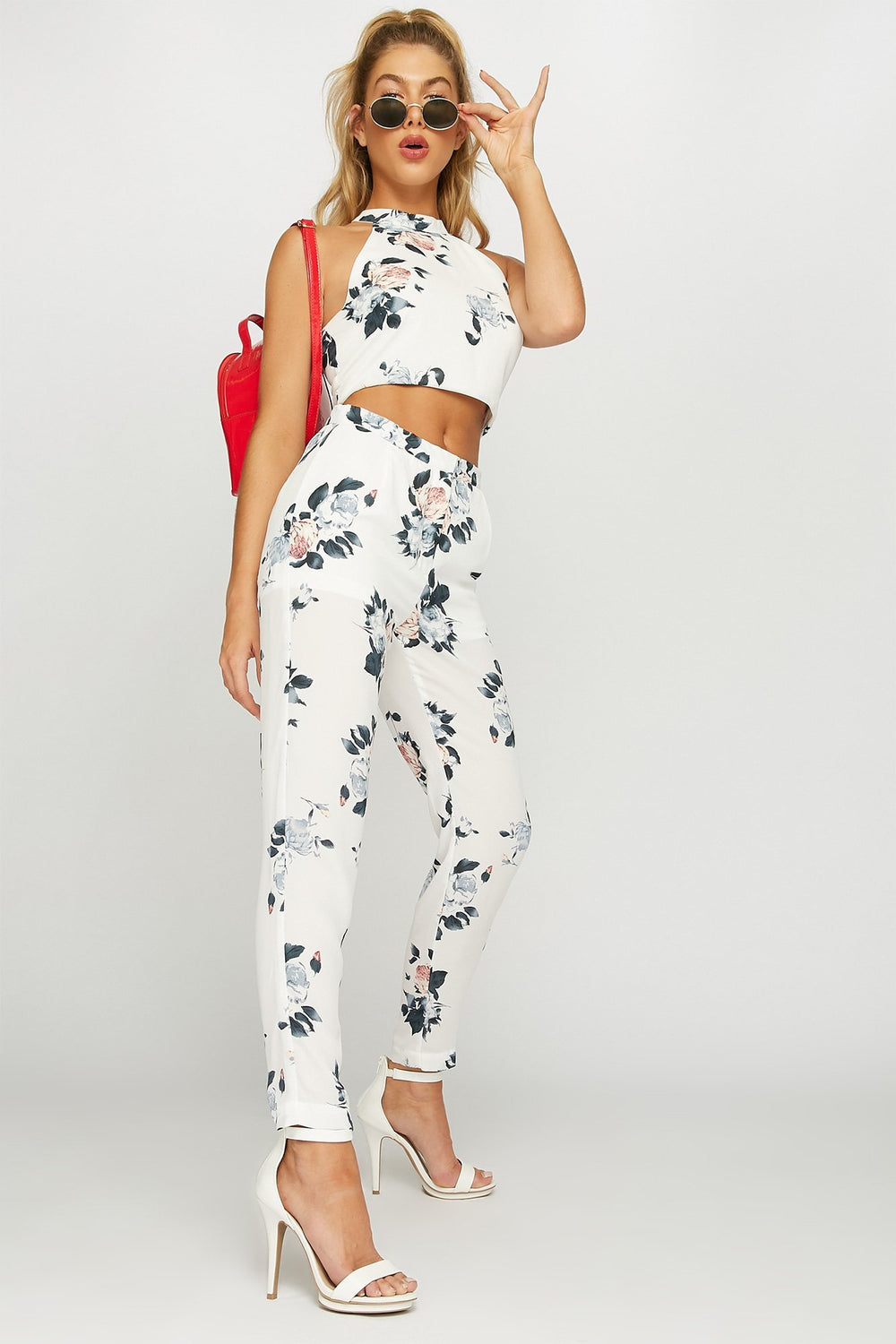 Women Printed High-Rise Tapered Pant Assorted