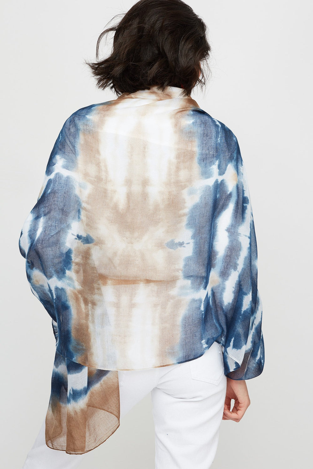 Women Tie-Dye Lightweight Scarf Assorted