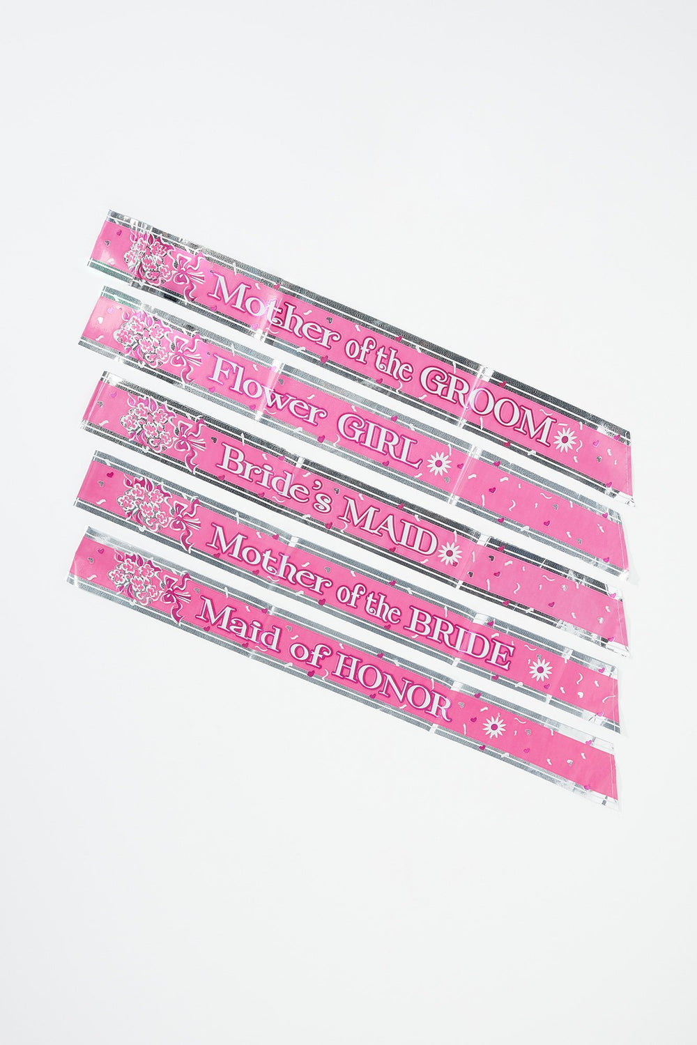 Women Bridal Party Sash Set (8 PC) Assorted