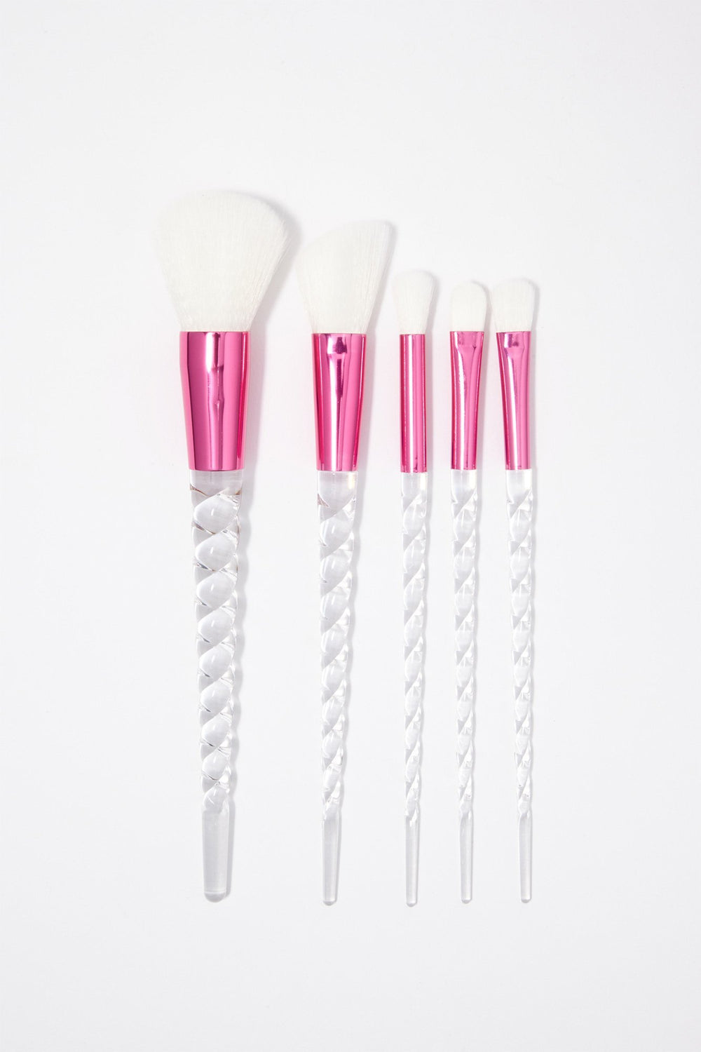 Women Unicorn Horn Makeup Brush Set (5 PC) Assorted