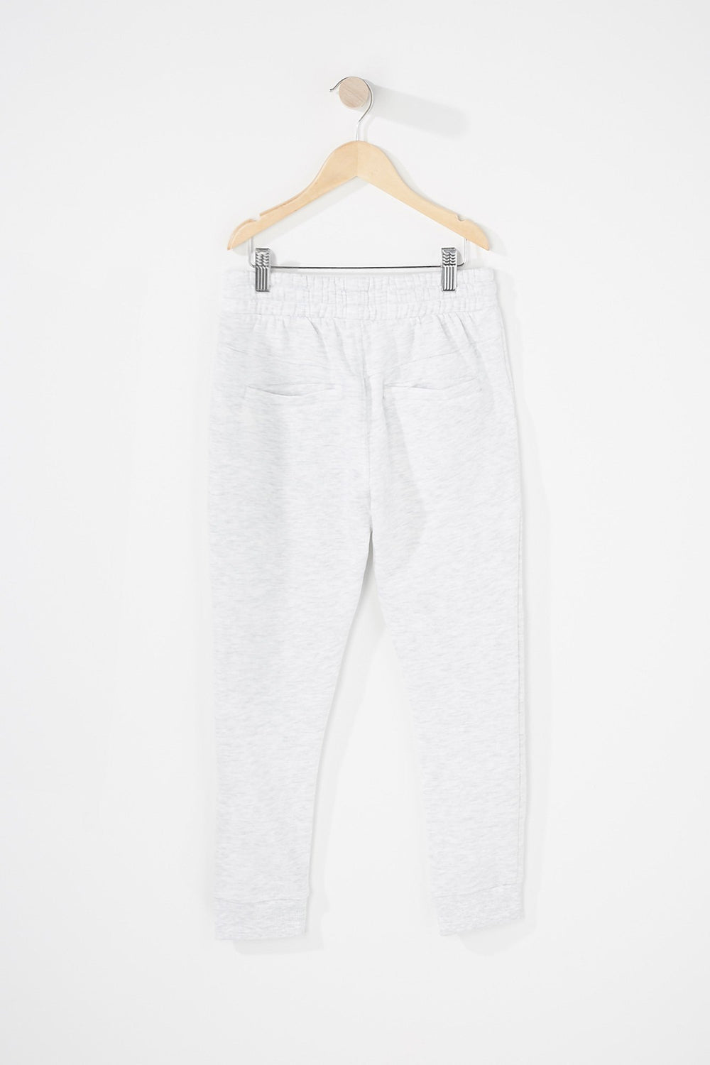 Kids Pantalon de jogging de style moto en molleton avec taille coulissante pour garçon Avoine