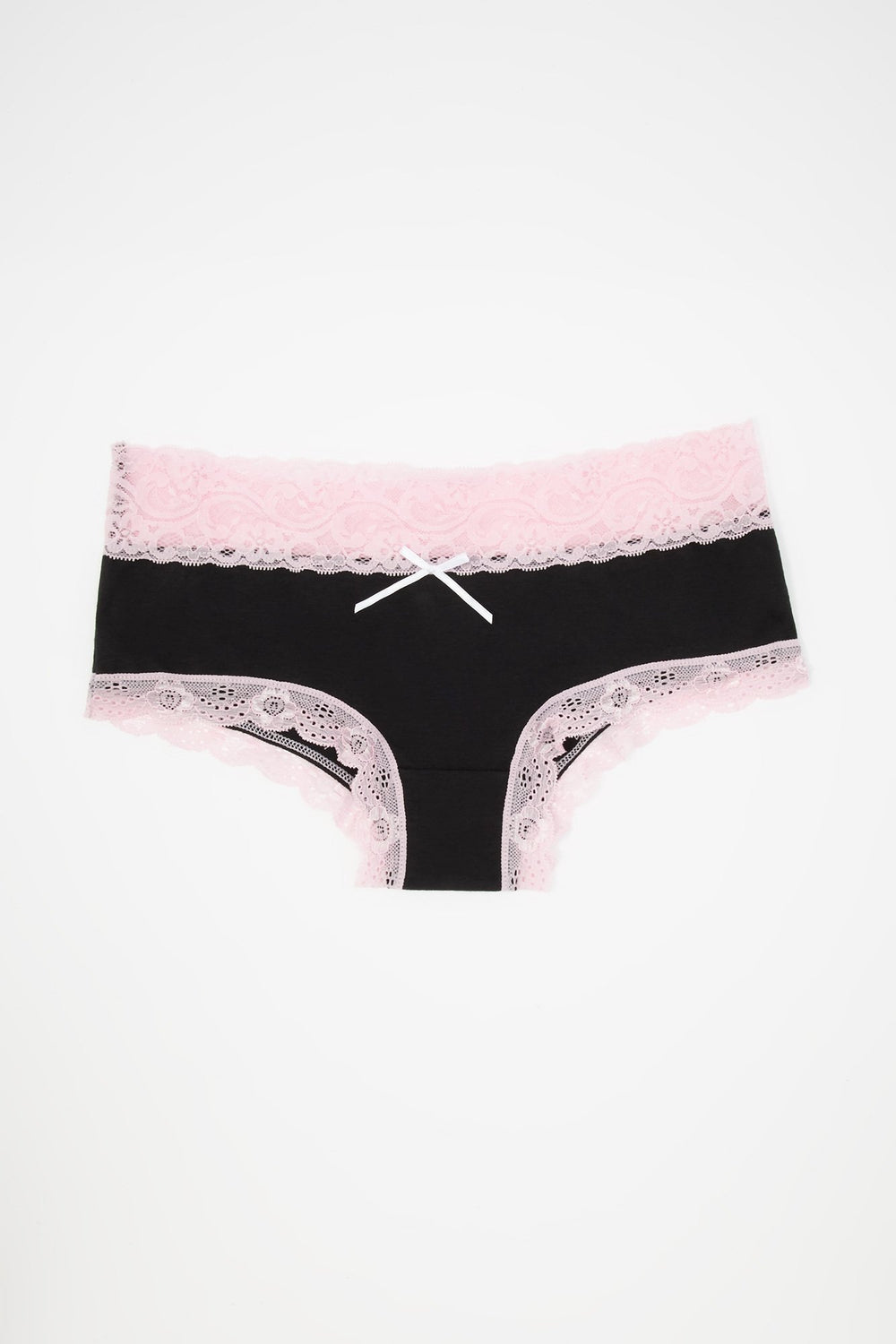 Women Just Married Lace Undie Black