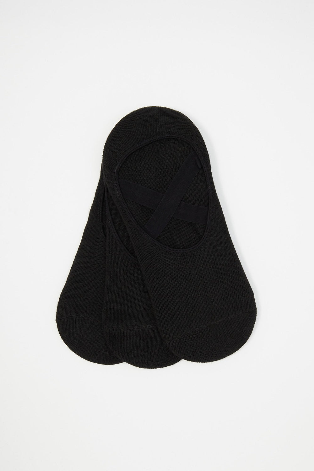 Women Basic Knit Sock Liners (3 Pairs) Black