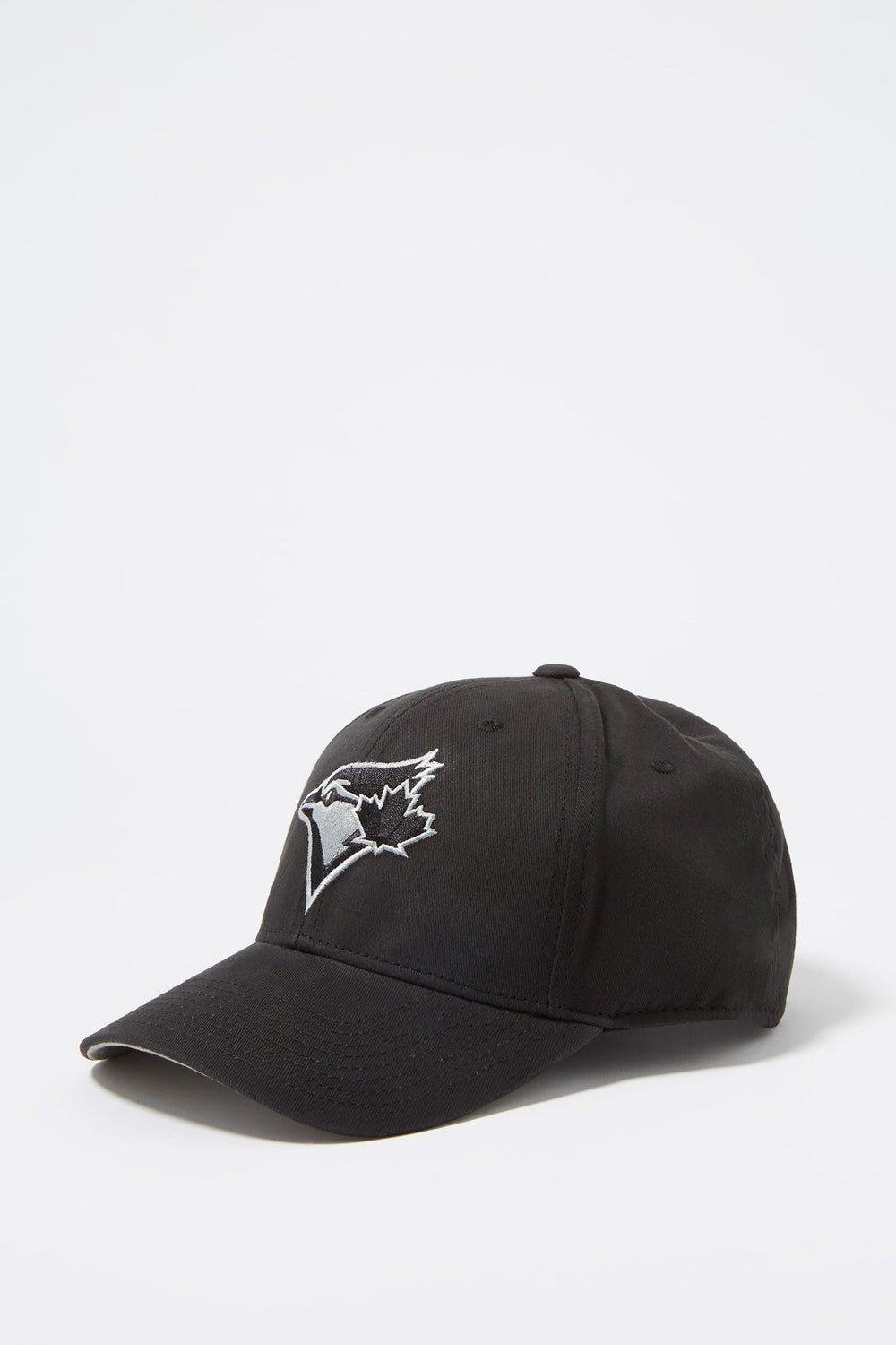 Men Black Embroidered Blue Jays Dad Cap Black
