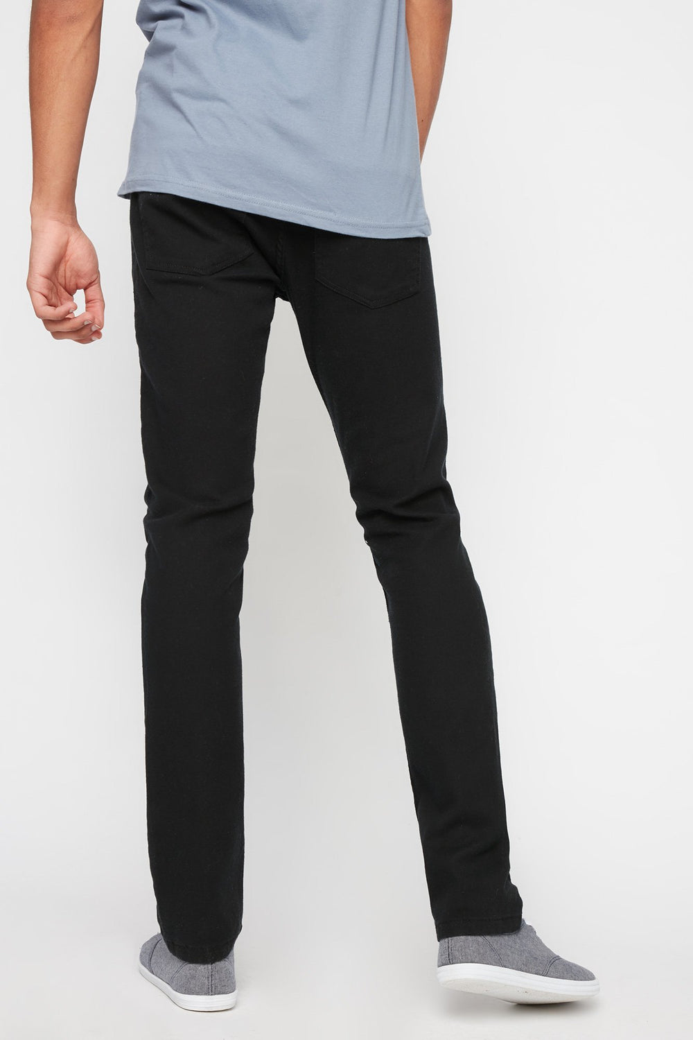 Men Black Skinny Jean Black