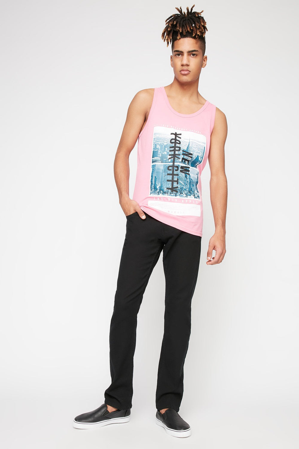 Men Black Slim Jean Black