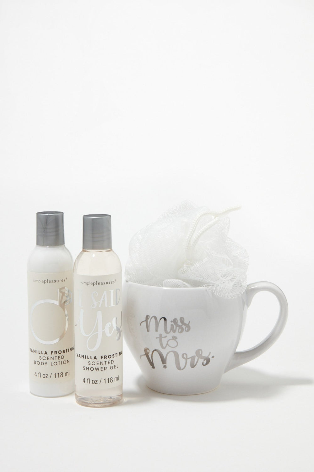 Women Bridal Mug Gift Set (4 PC) Black