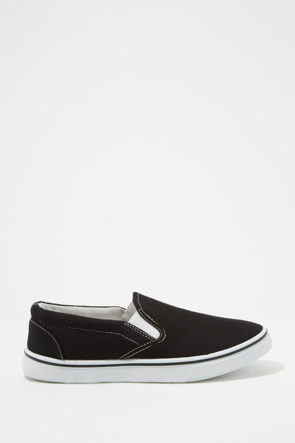 Women Classic Canvas Slip-On Sneaker Black