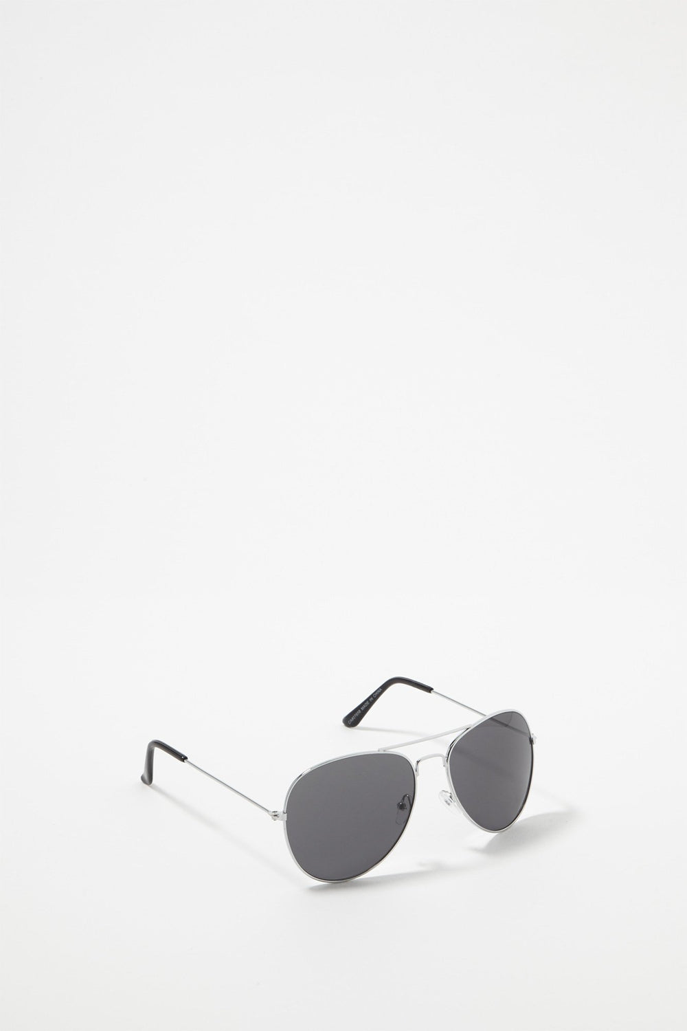 Men Colourful Aviator With Brow Bar Sunglasses Black