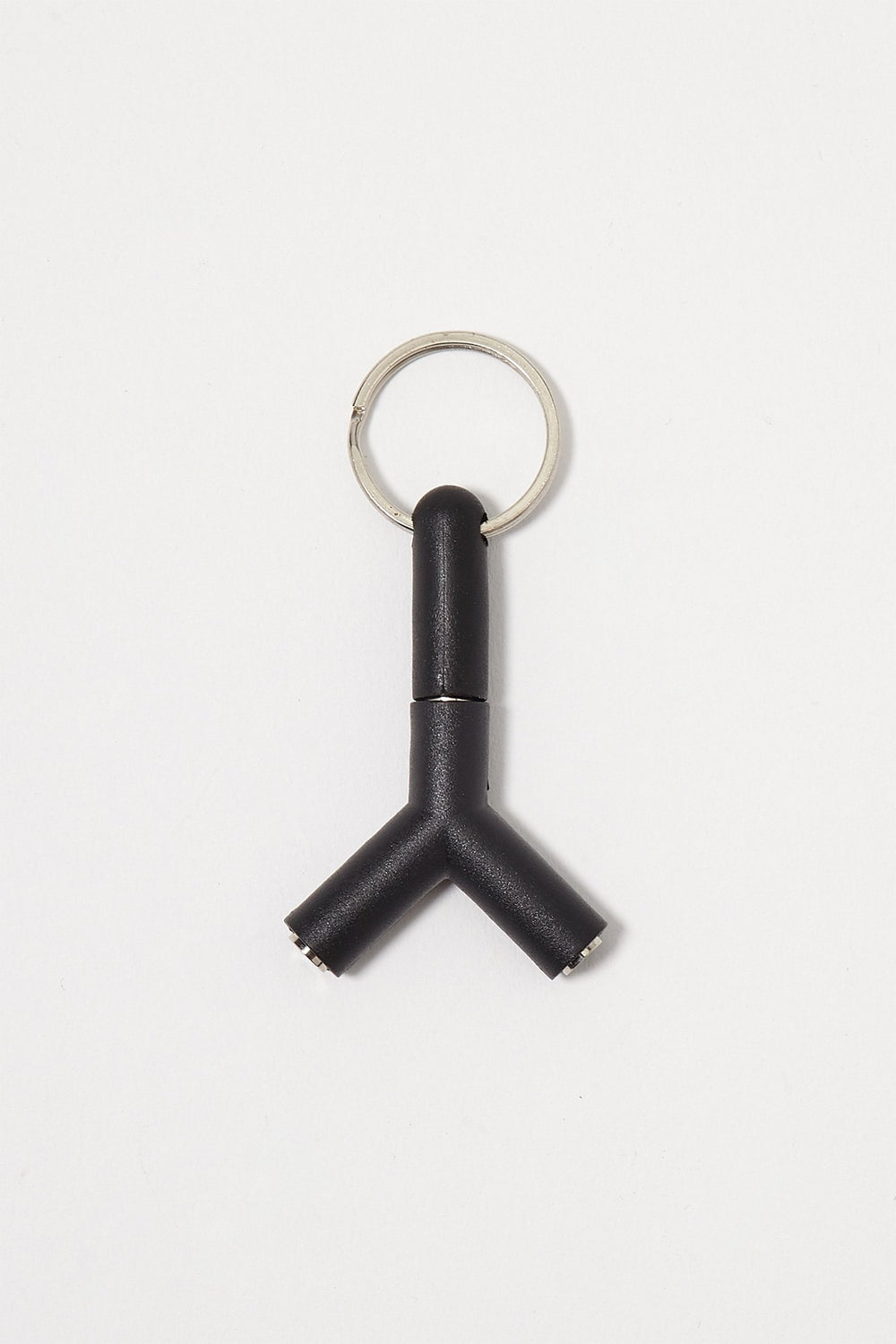 Men Women Earphone Splitter Black