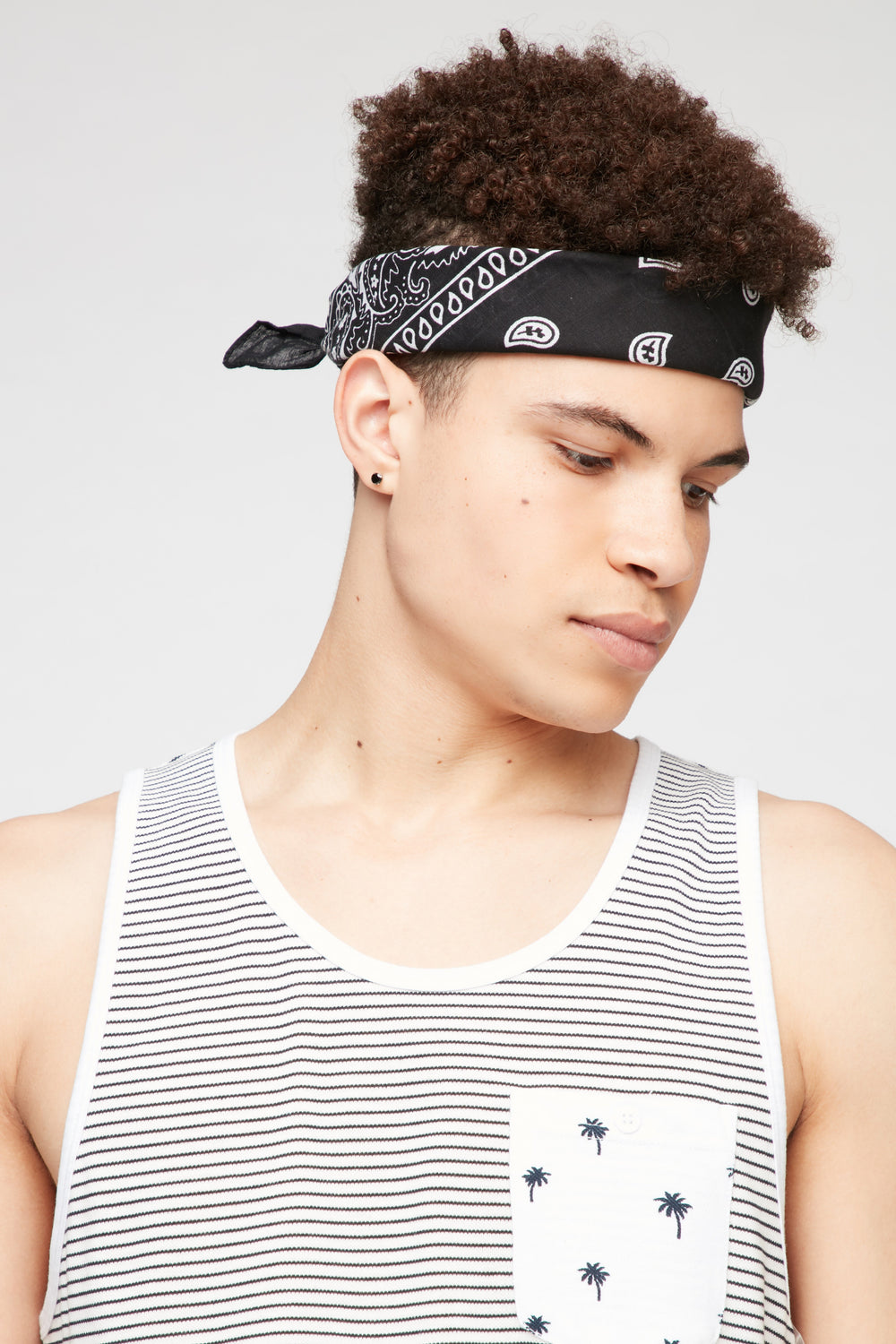 Men Festival Bandana Black