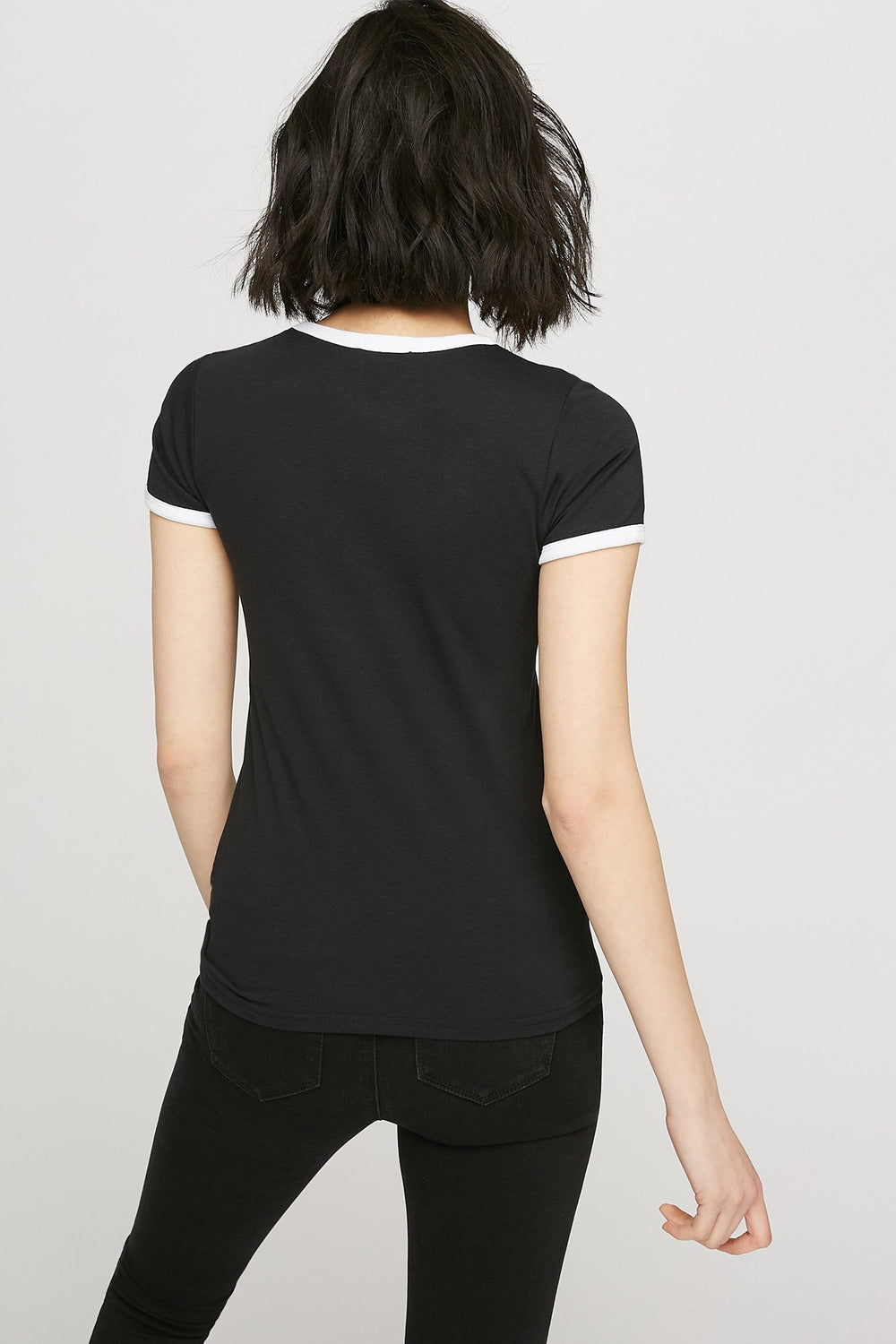 women Hugs Cactus Graphic T-Shirt Black
