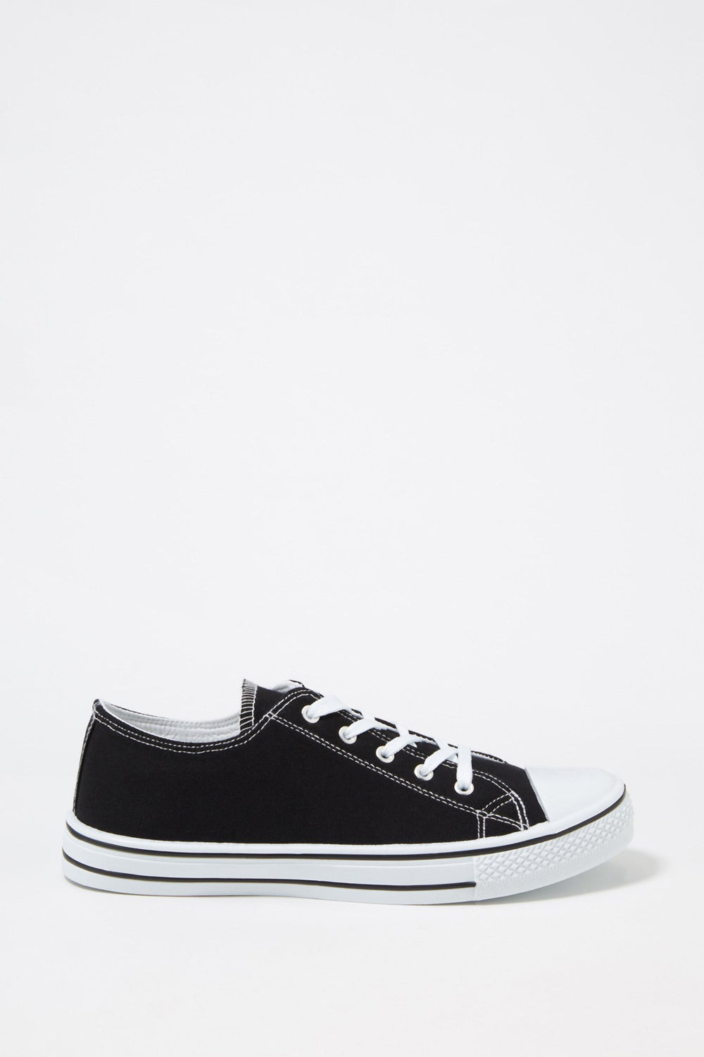 Women Original Canvas Lace-Up Sneaker Black