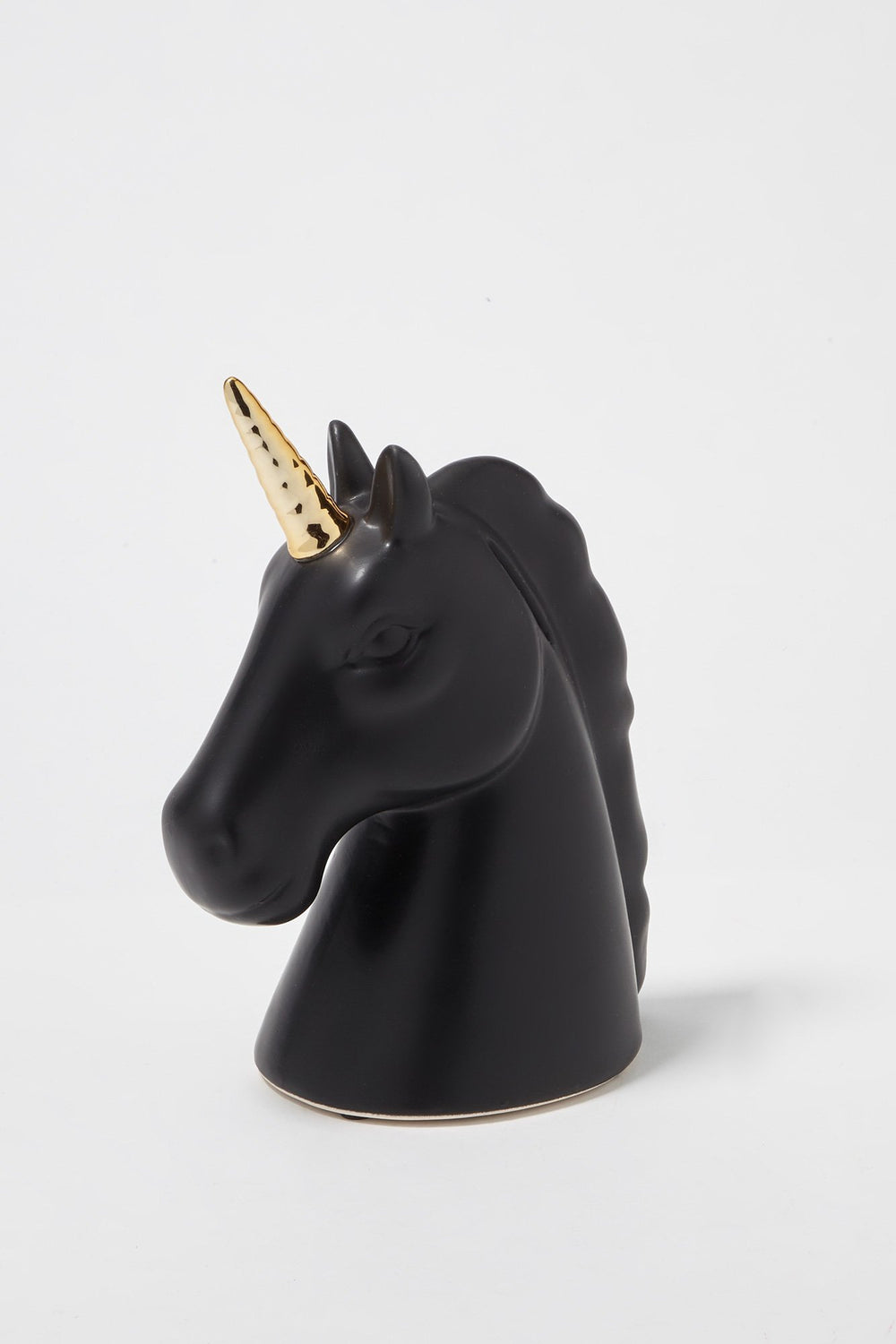 Women Unicorn Coin Bank Black