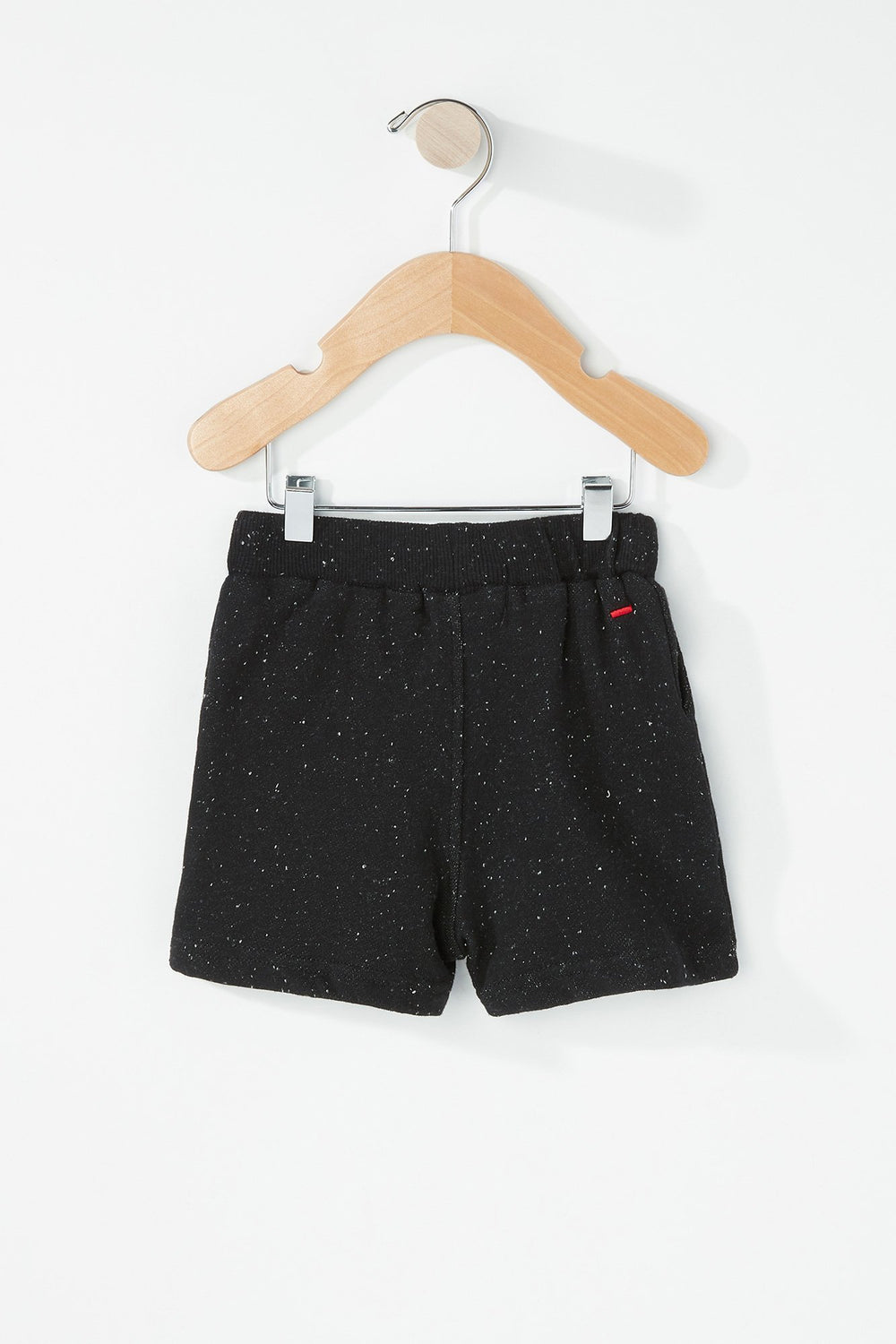 Kids Baby Boy Fleece Drawstring Short Black