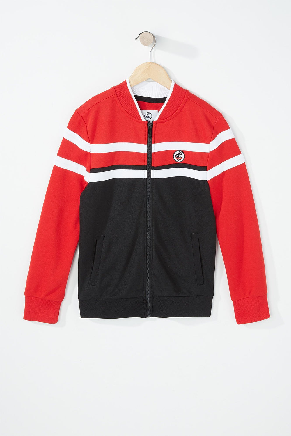Kids Boys Rocawear Colour Block Active Jacket Black