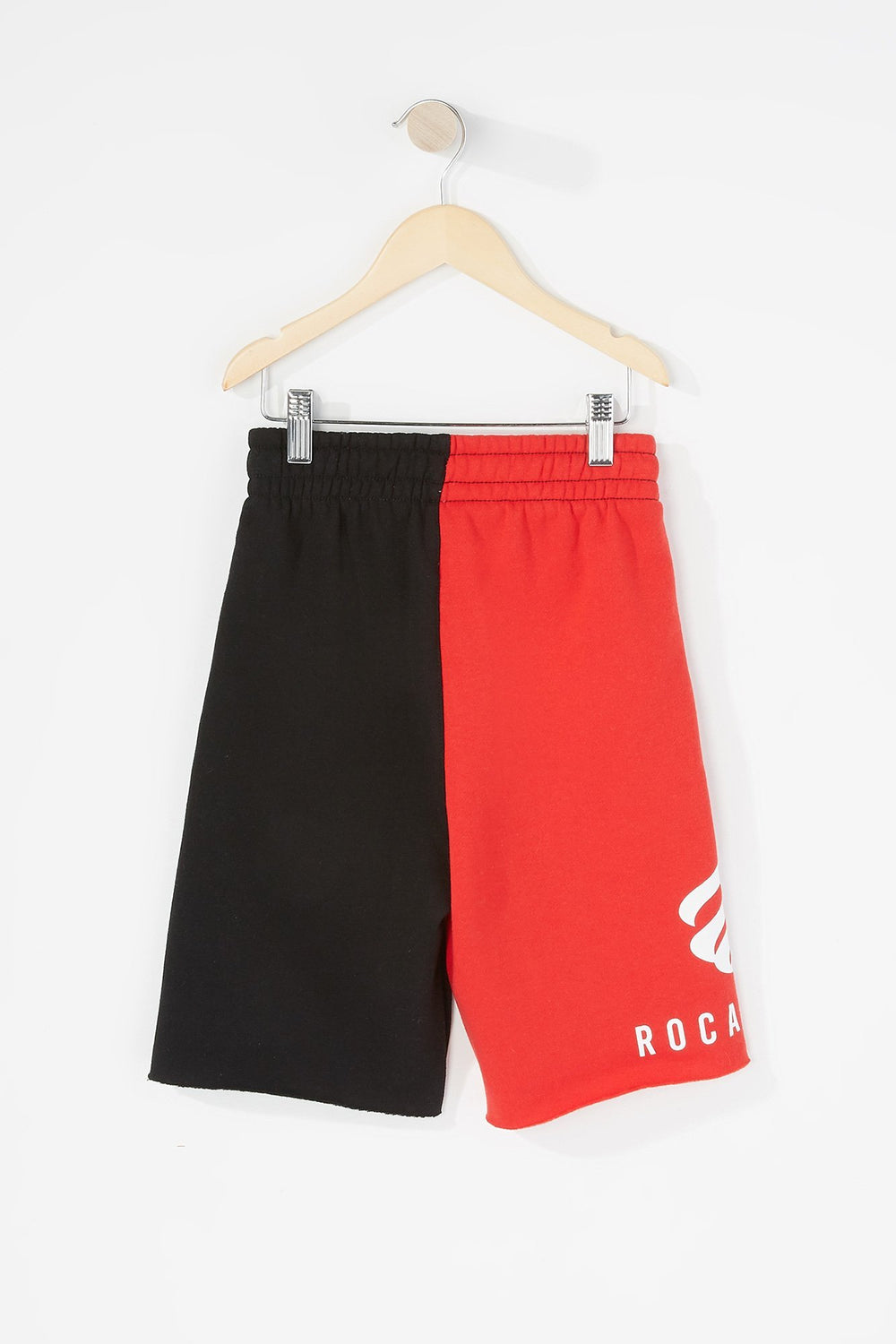 Kids Boys Rocawear Colour Block Fleece Short Black
