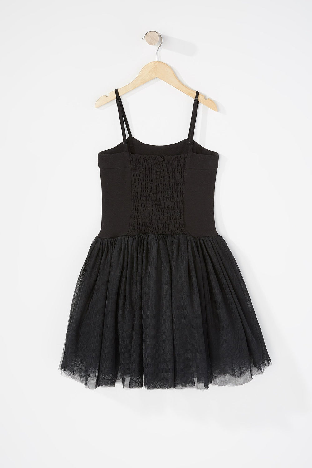 Kids Girls Studded Ballerina Tutu Dress Black