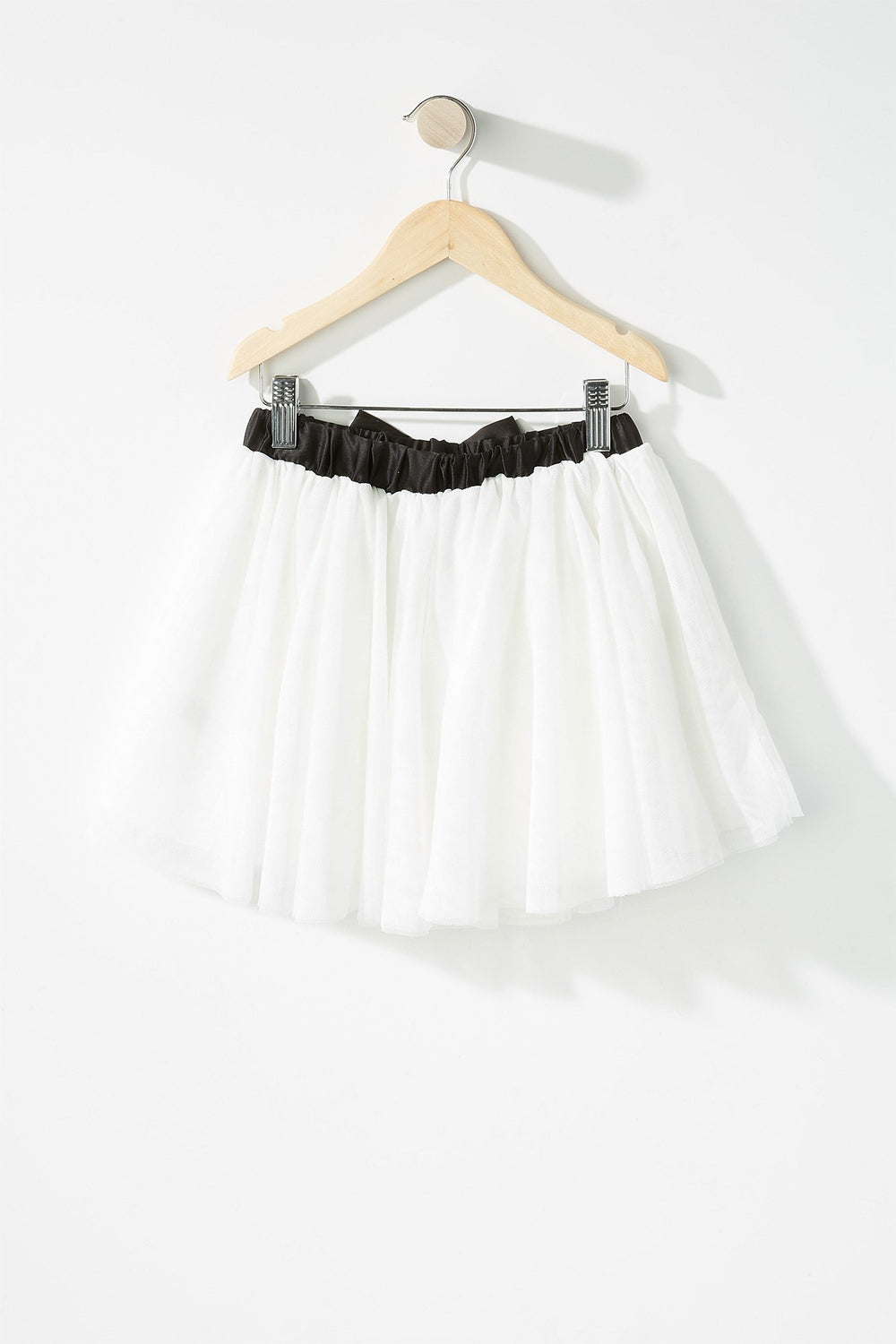 Kids Jupe-tutu avec boucle pour fille Blanc cassé