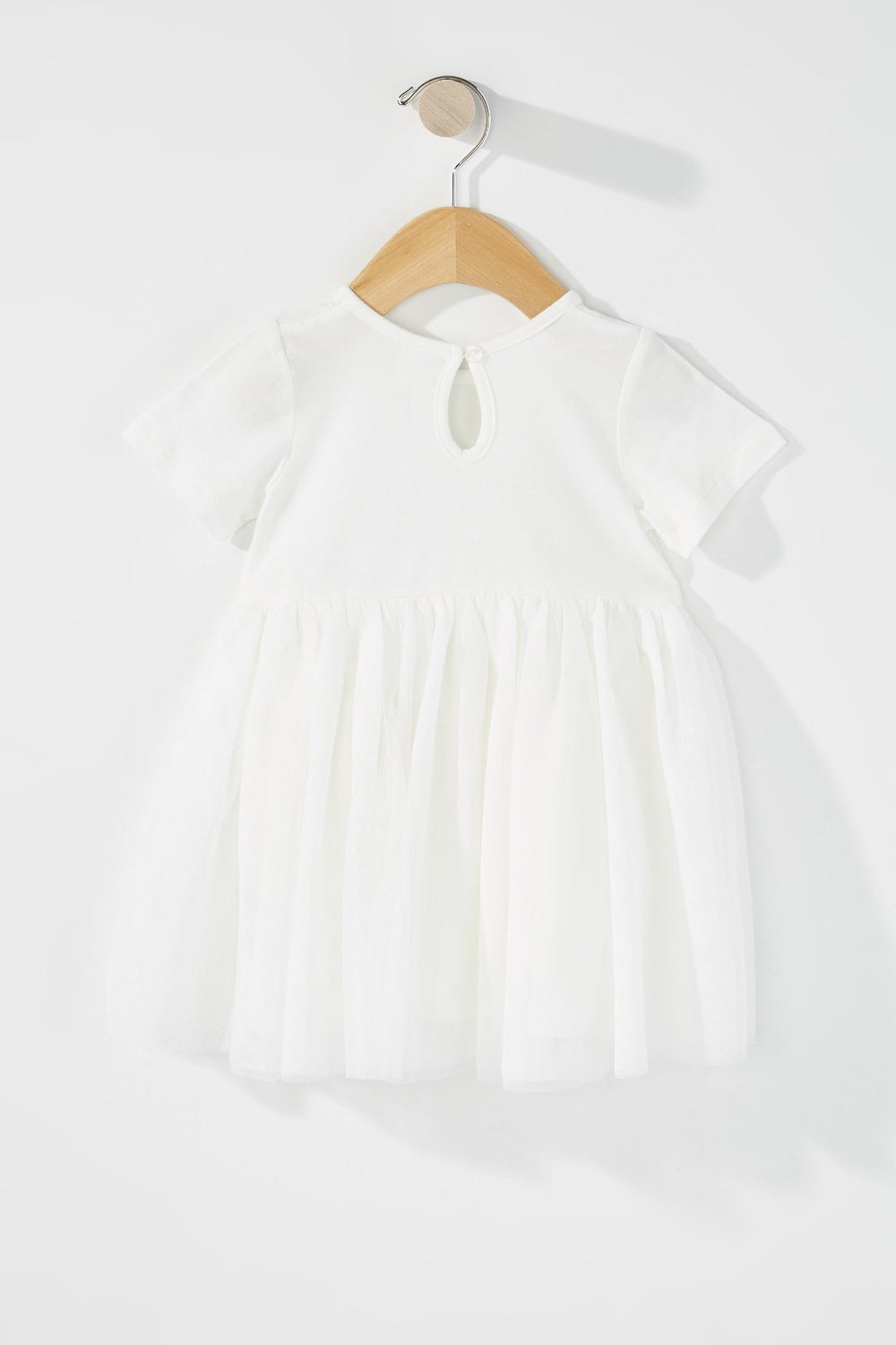 Kids Robe tutu à imprimé Cygne pour bébé fille Blanc cassé