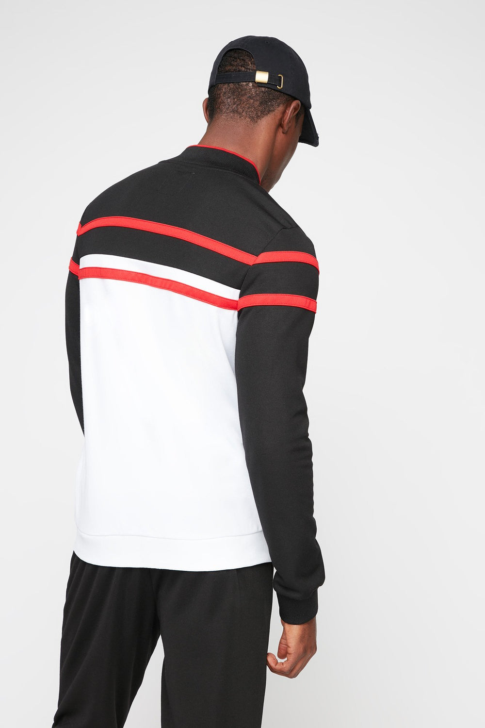 Men Blouson d'entraînement Rocawear avec blocs de couleurs Blanc