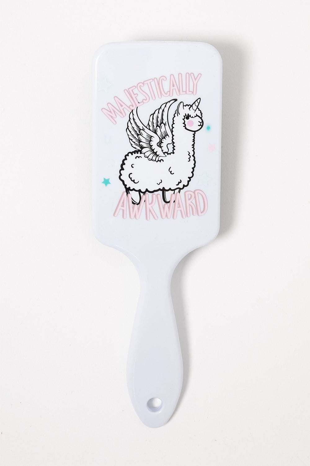 Women Brosse à cheveux carrée Blanc