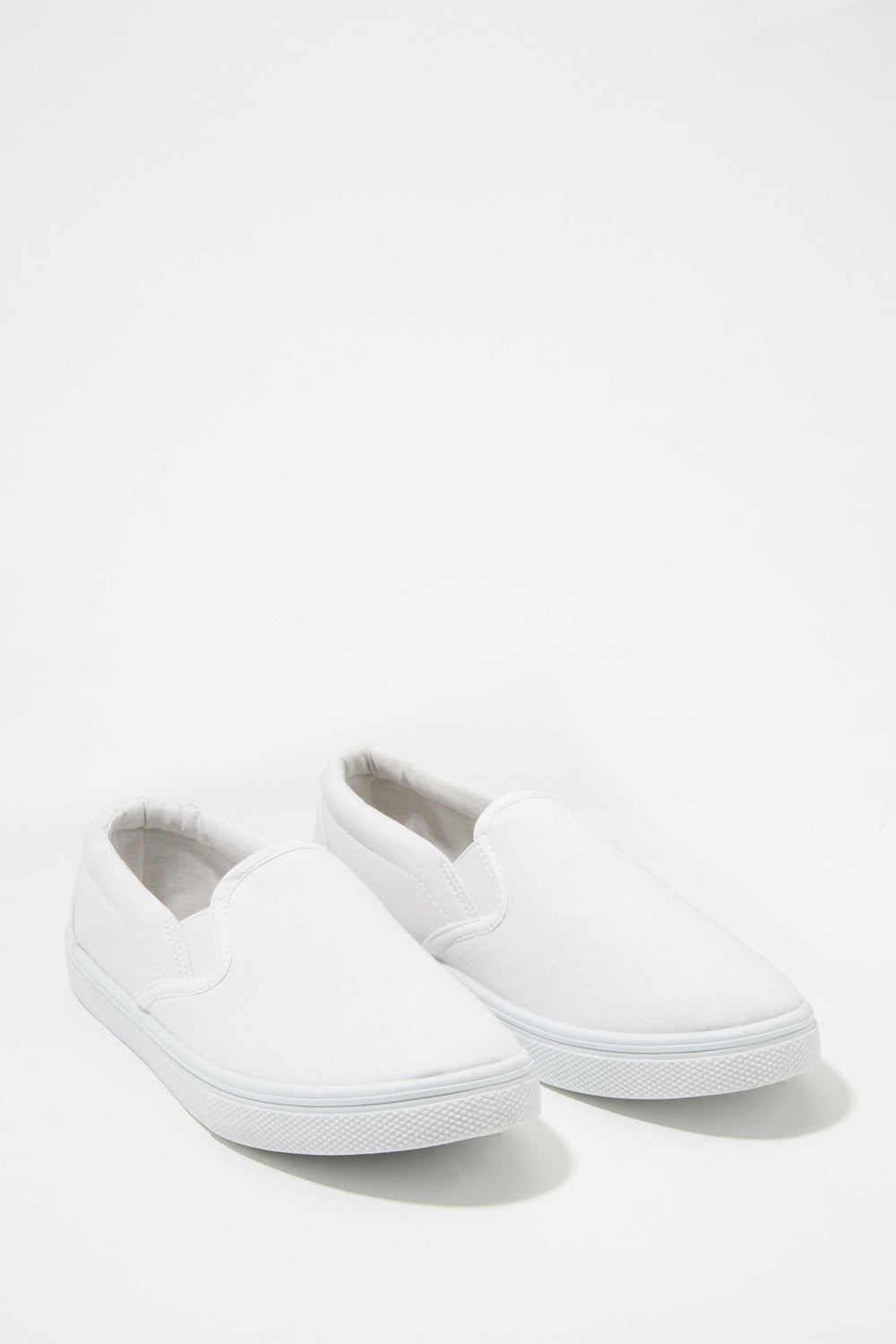 Women Espadrilles en toile à enfiler classiques Blanc
