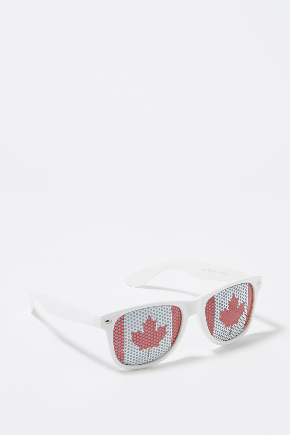 Women Lunettes de soleil Wayfarer à imprimé Canada Blanc