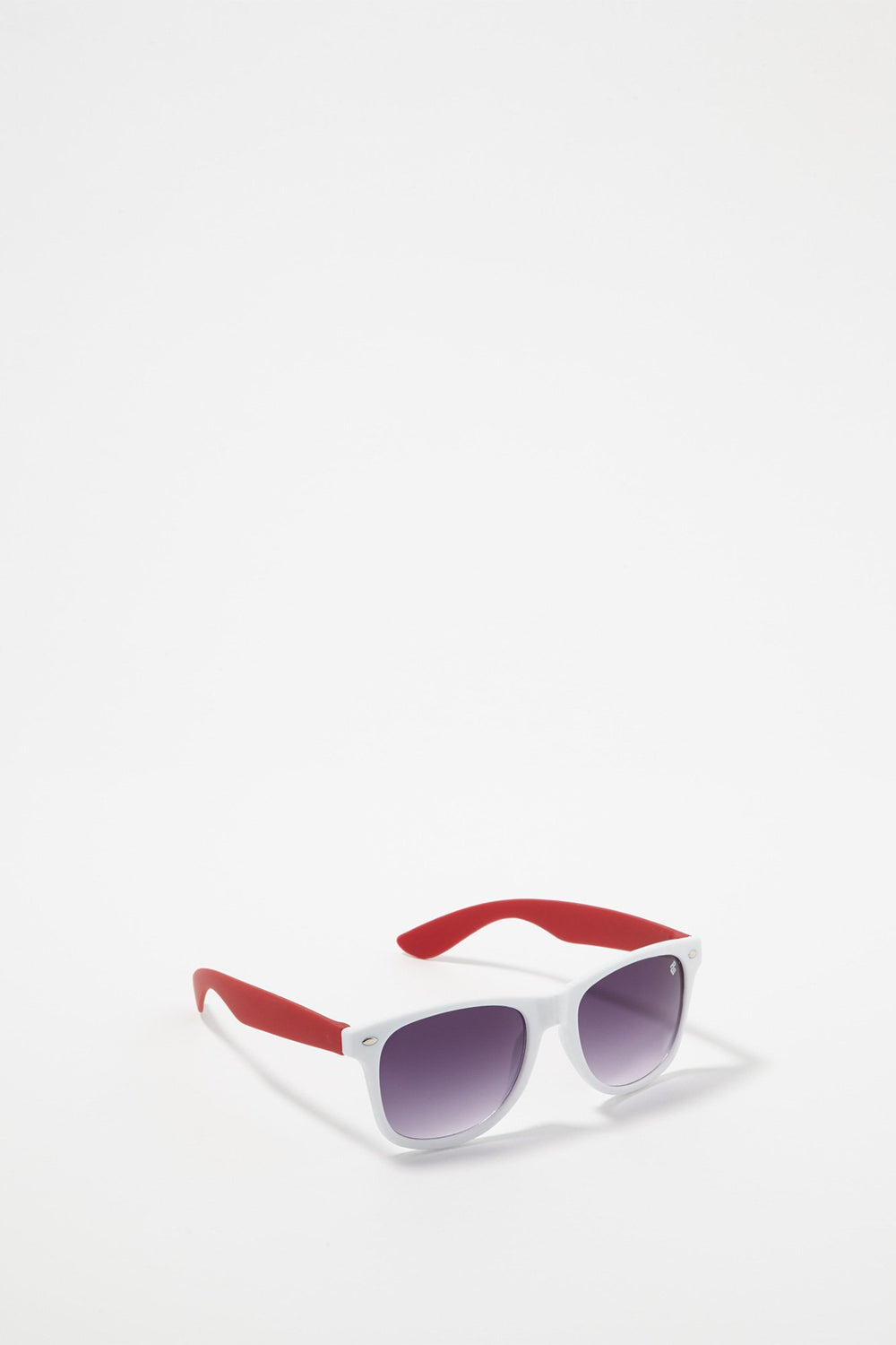 Men Lunettes de soleil Wayfarer Rocawear deux-tons Blanc