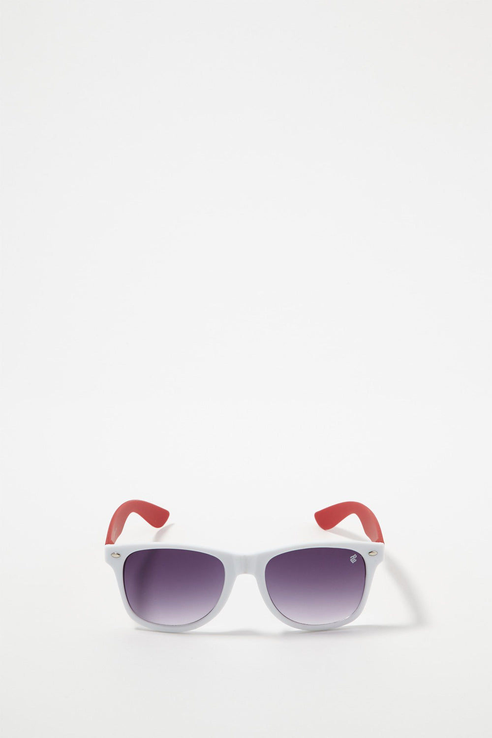 Men Lunettes de soleil Wayfarer Rocawear deux-tons Blanc