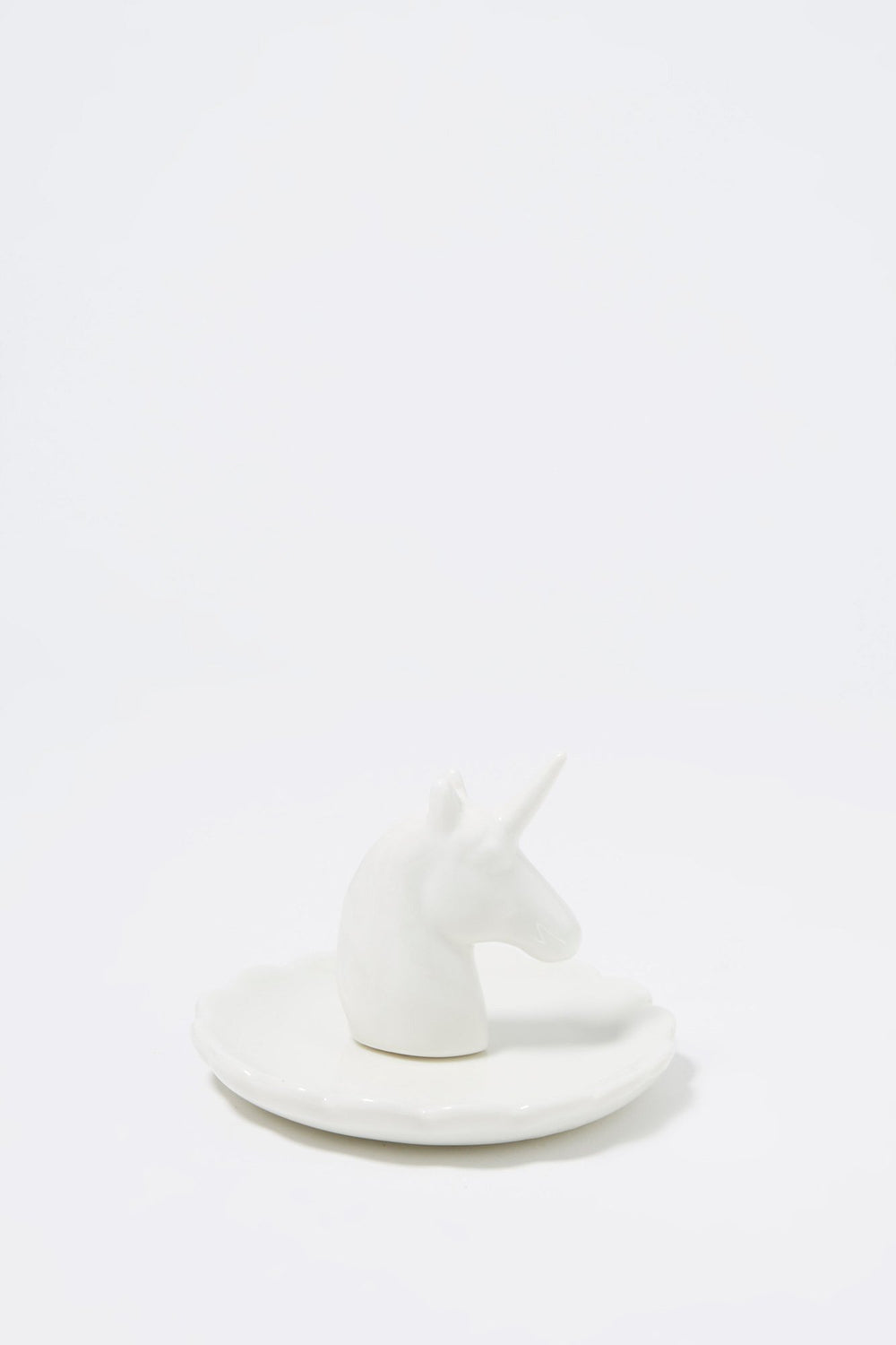 Women Plateau Licorne Blanc