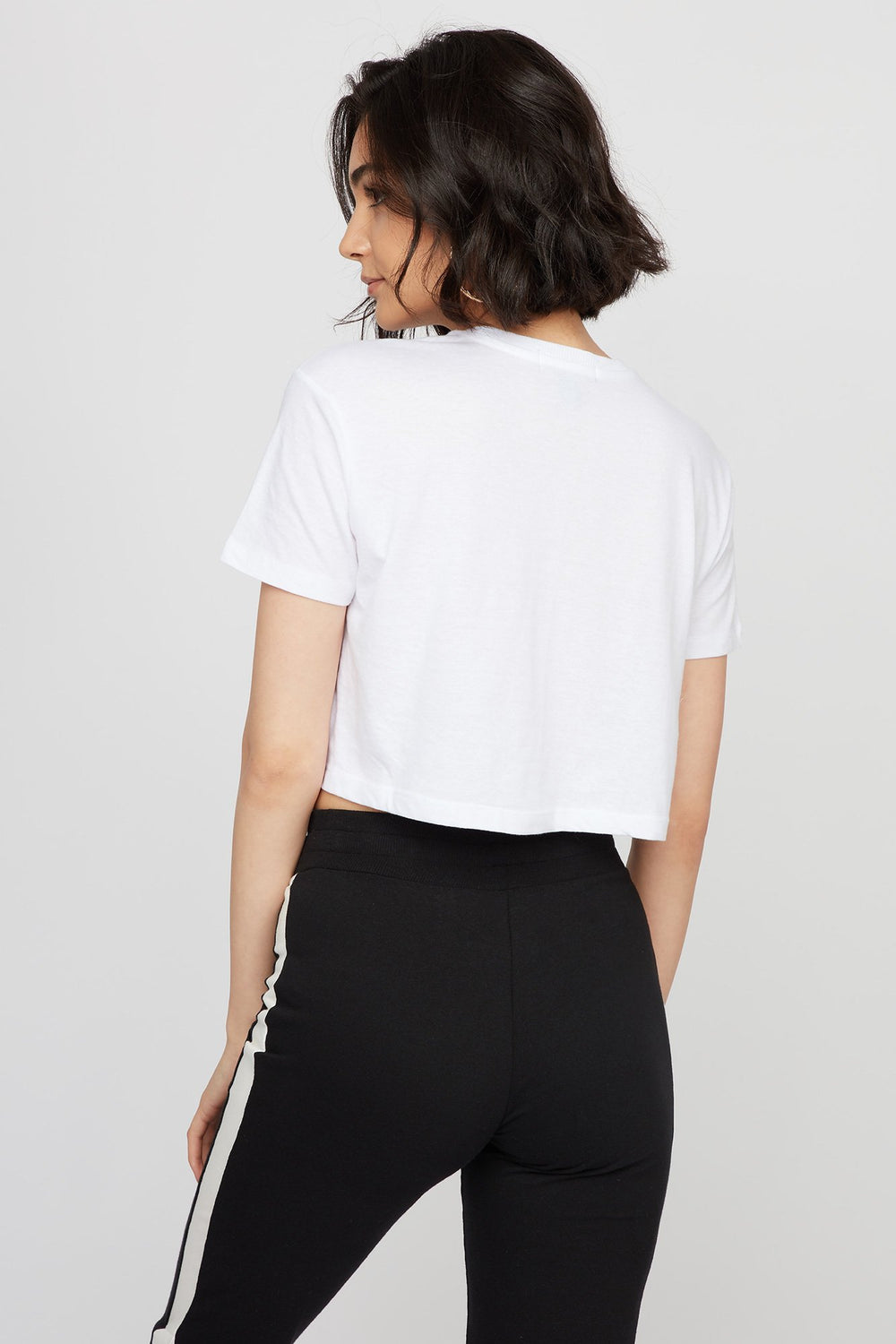 Women T-shirt court imprimé Blanc