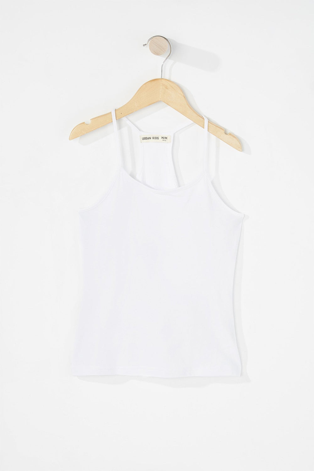Kids Camisole à dos nageur de base pour fille Blanc