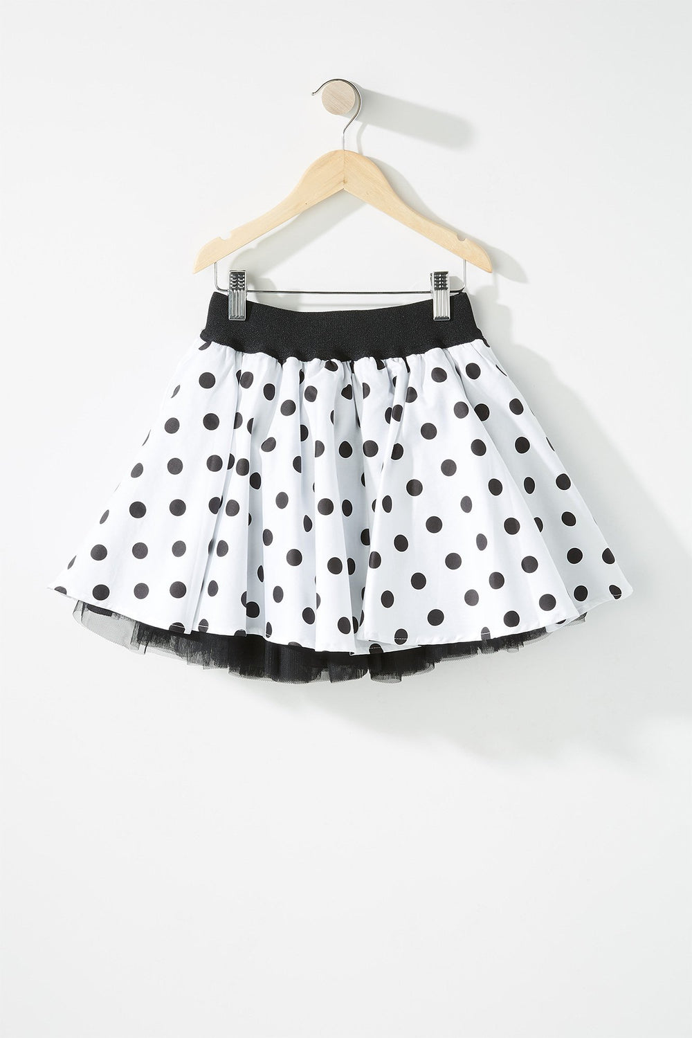 Kids Jupe-tutu à pois pour fille Blanc