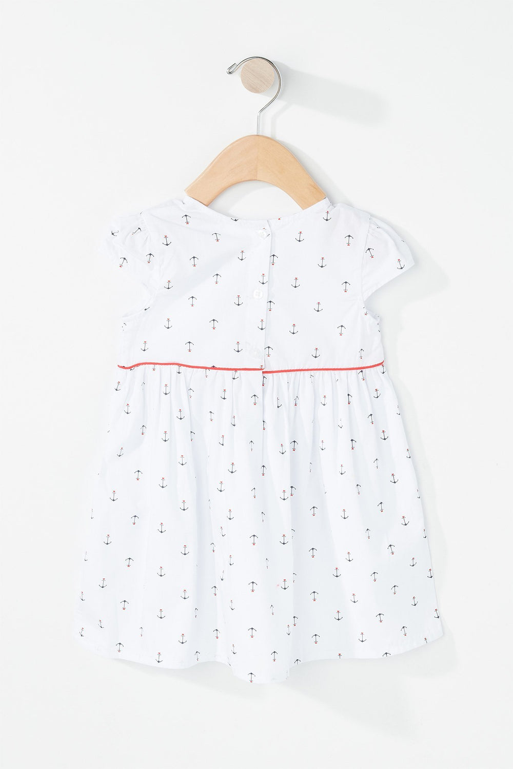 Kids Robe à imprimé Ancre pour bébé fille Blanc
