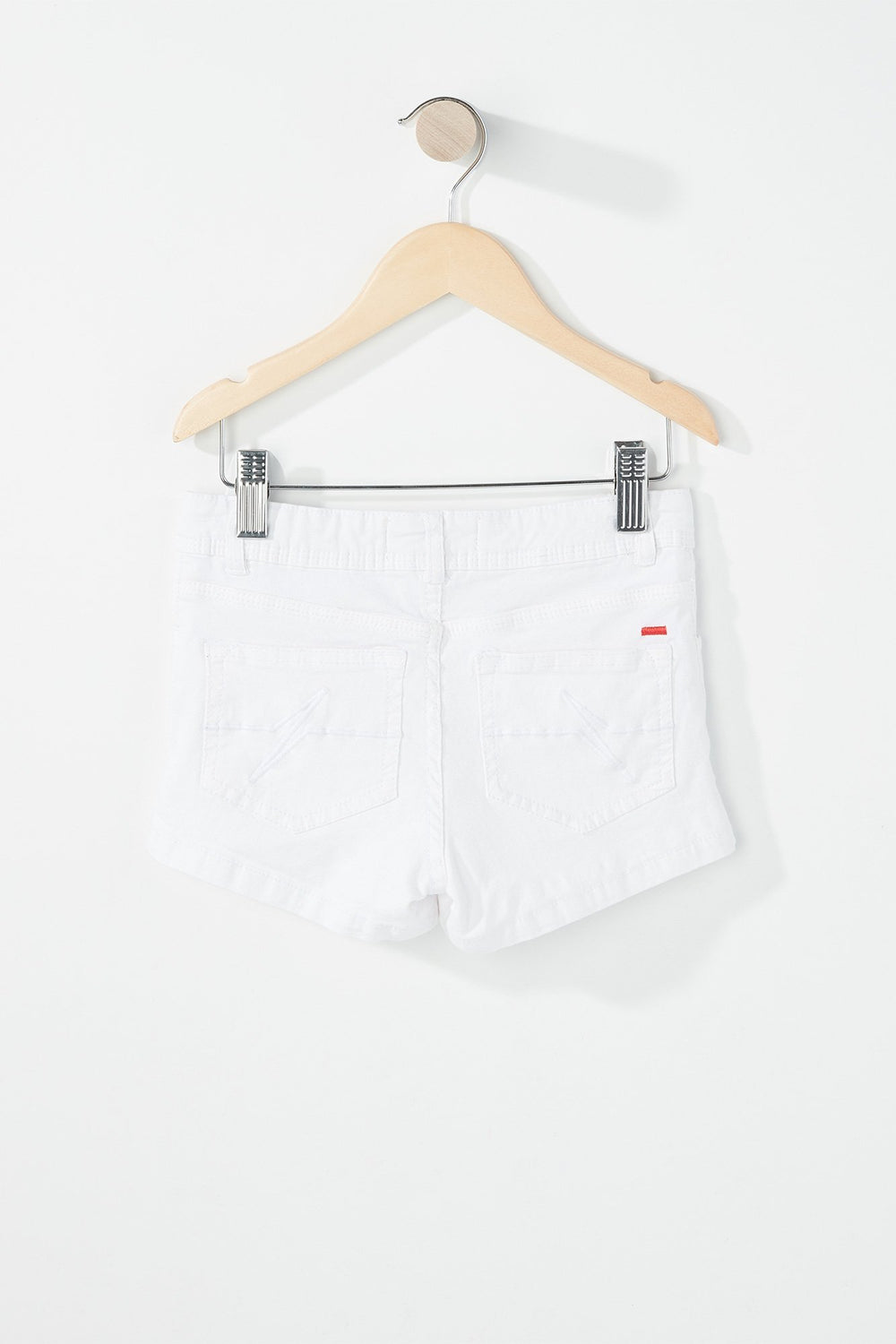 Kids Short en denim coloré pour fille Blanc