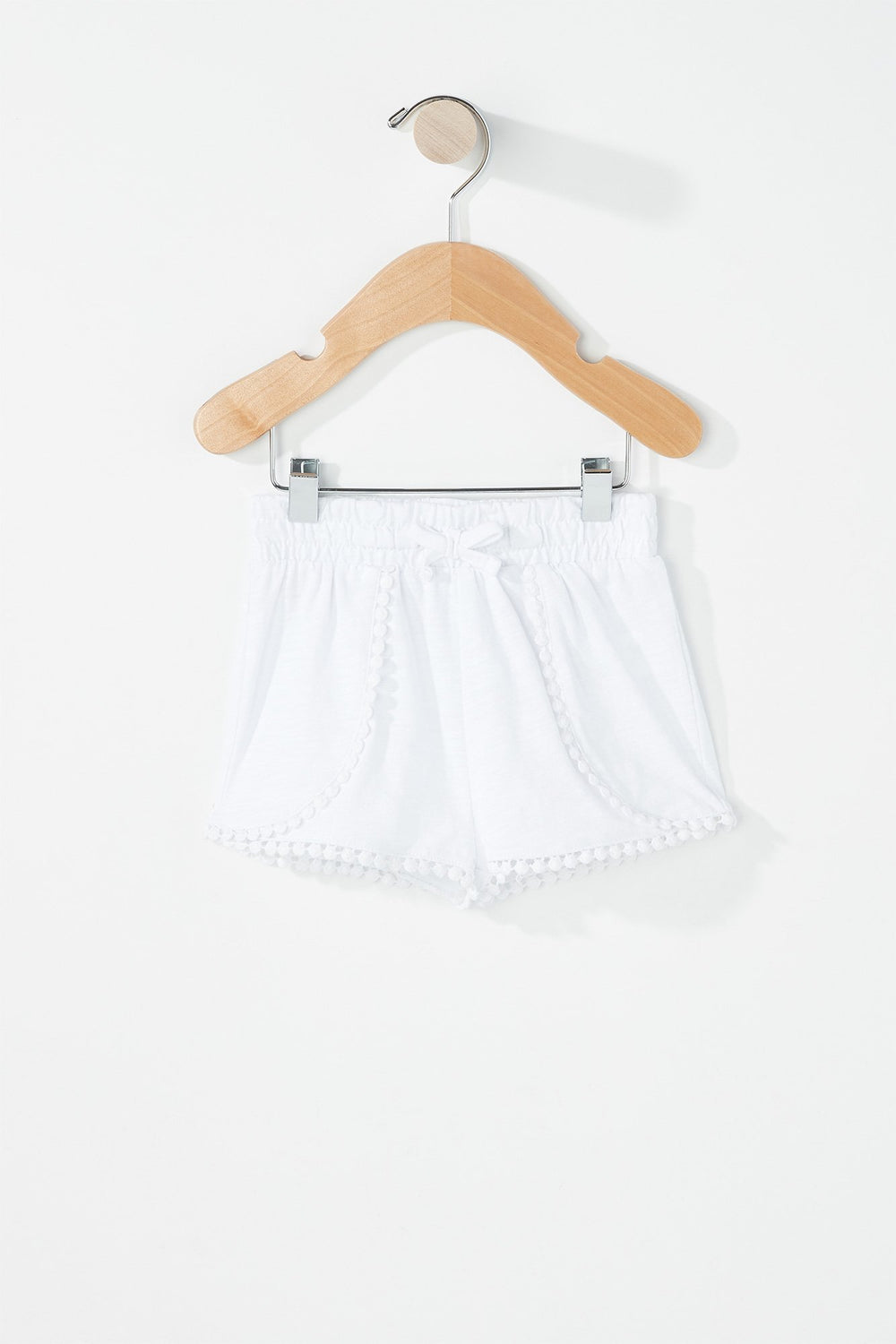 Kids Short tulipe crocheté pour bébé fille Blanc