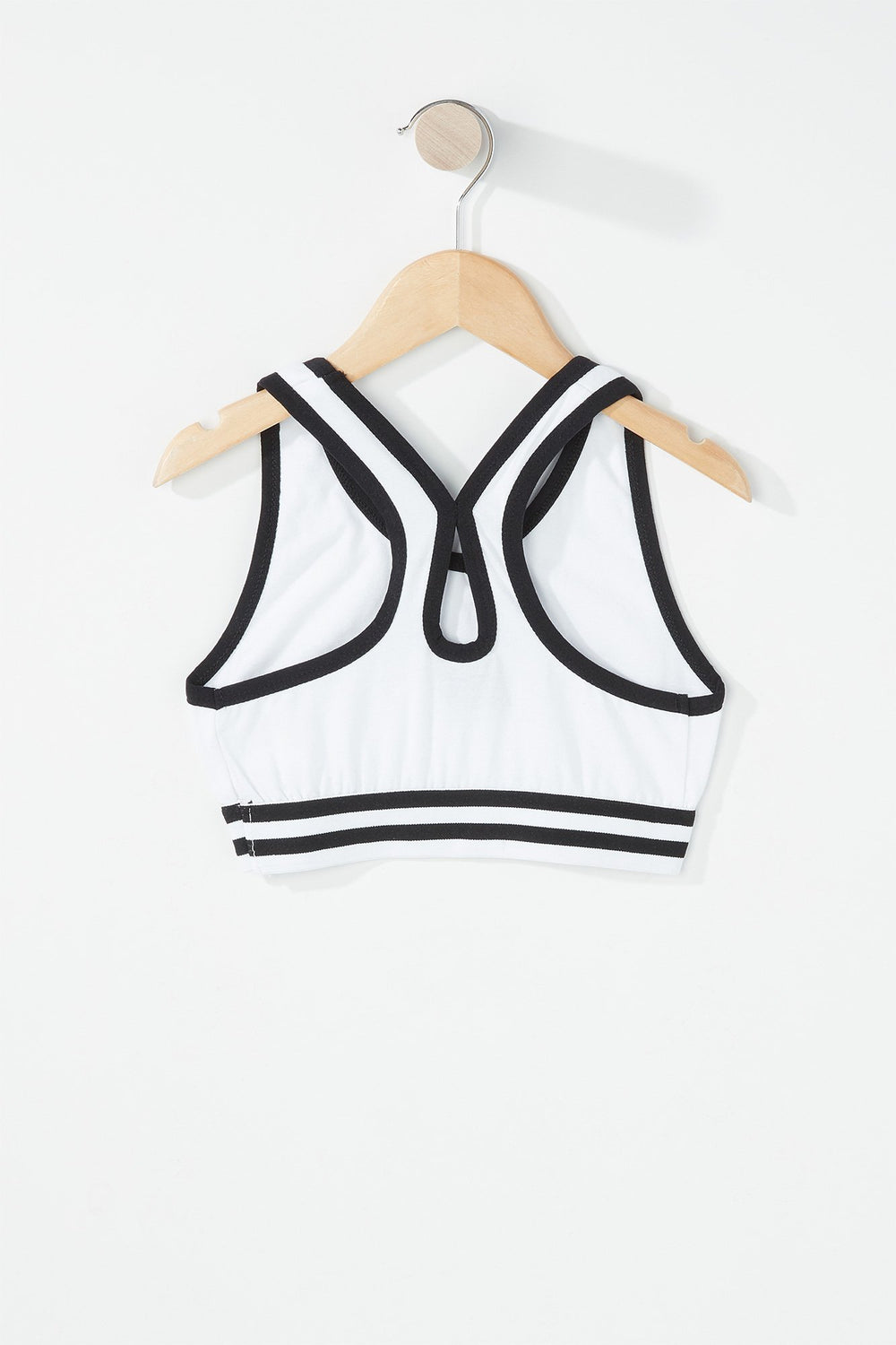 Kids Soutien-gorge de sport Rocawear rayé de style universitaire pour fille Blanc