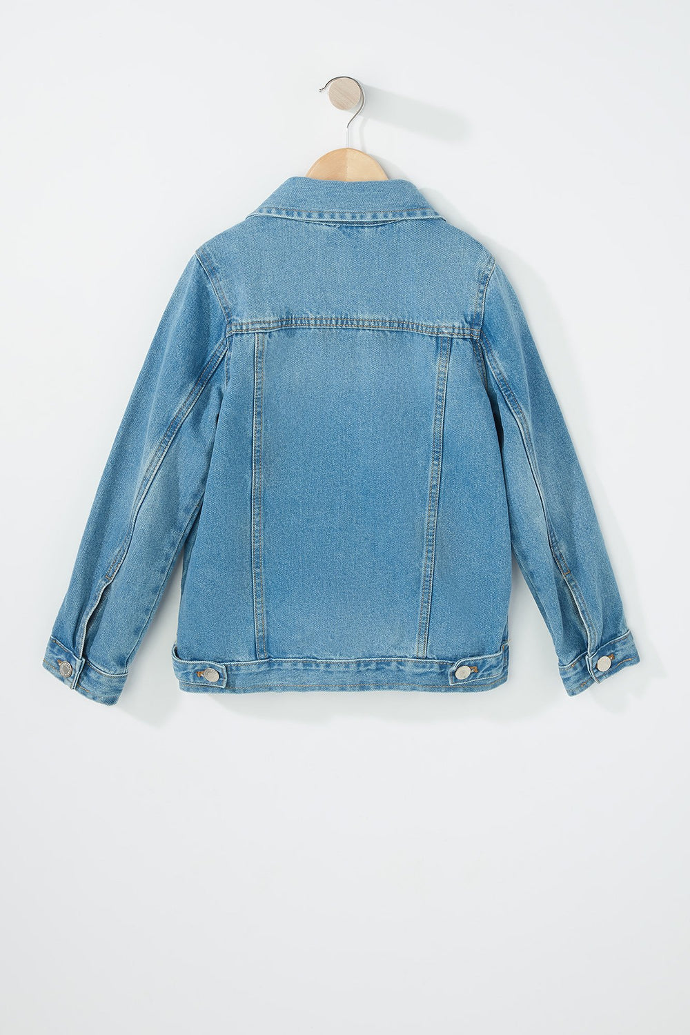 Kids Blouson en denim pour fille Bleu denim pâle