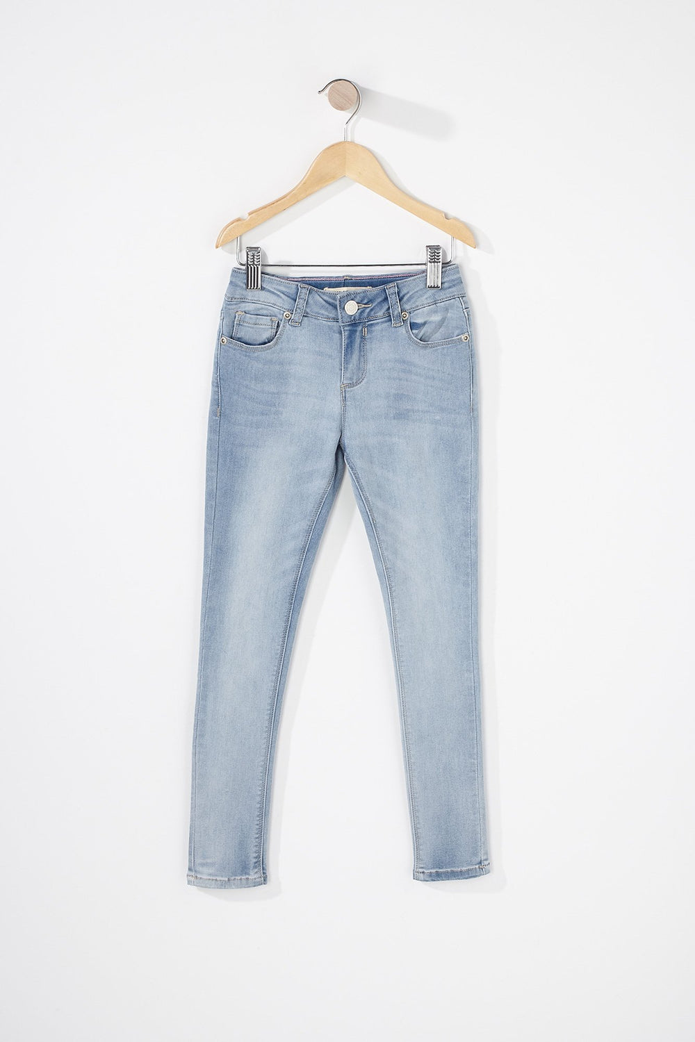 Kids Jean étroit pour fille Bleu denim pâle
