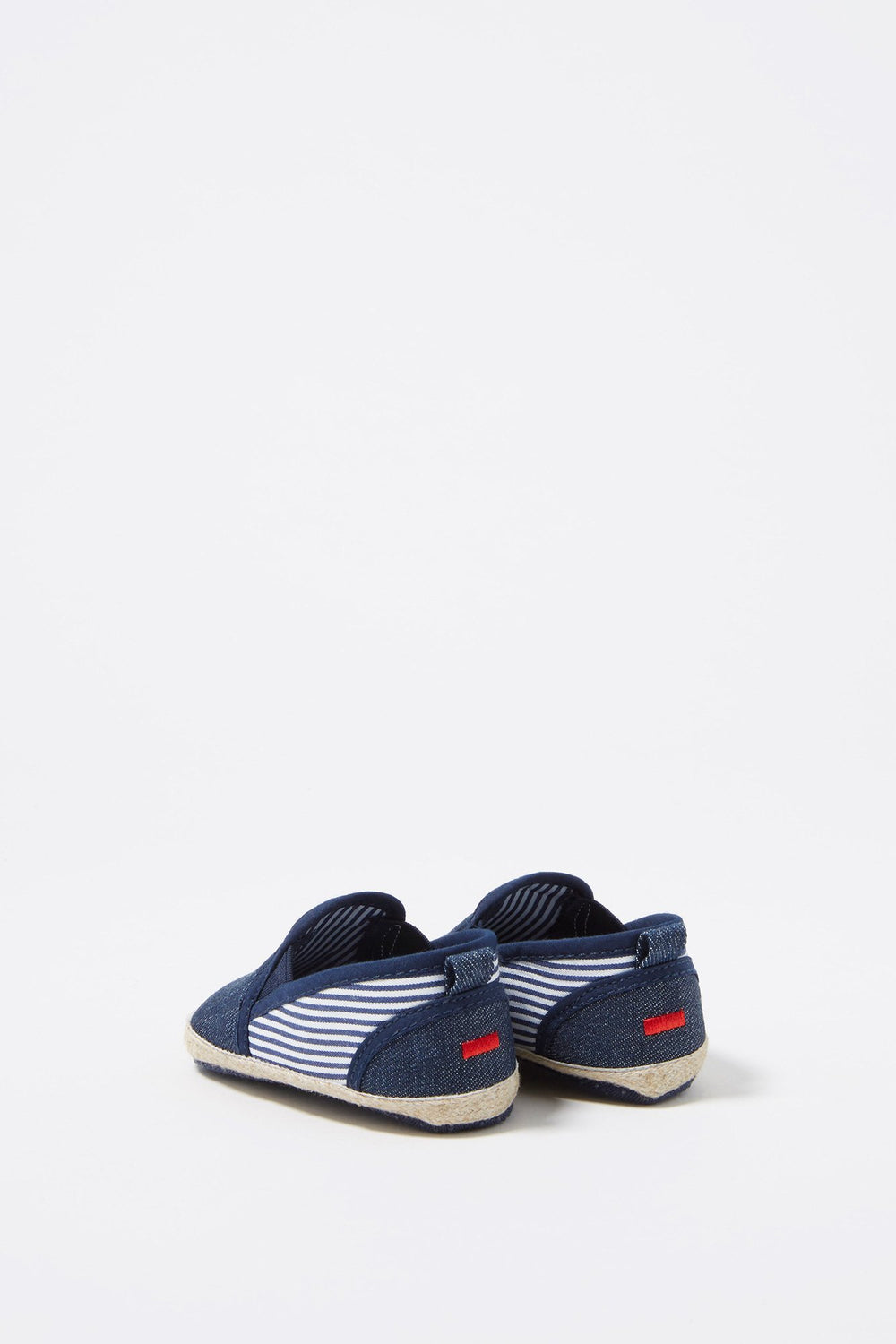 Kids Espadrilles à enfiler en denim pour bébé garçon Bleu denim