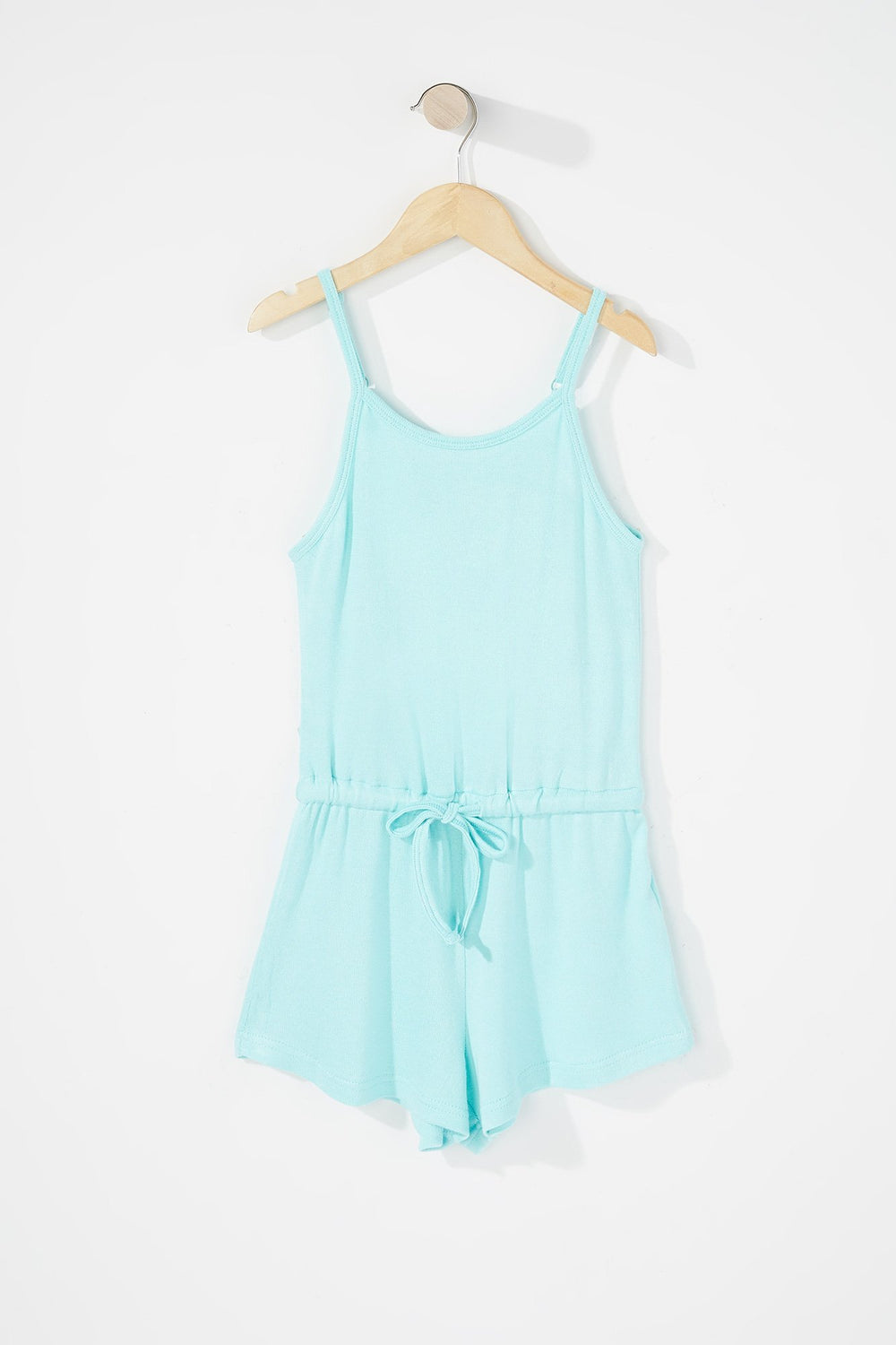 Kids Combi-short sans manches avec attache pour fille Bleu mer