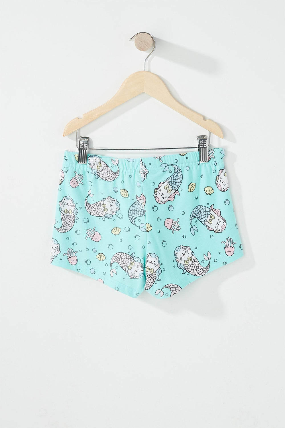 Kids Pyjama deux-pièces imprimé pour fille Bleu mer