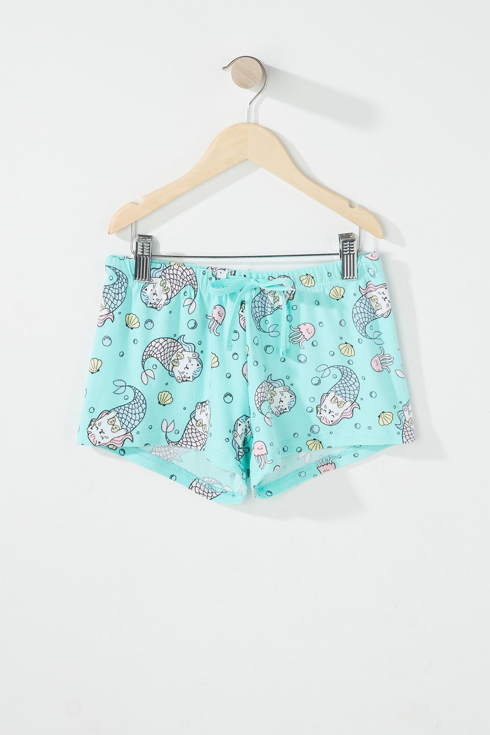 Kids Pyjama deux-pièces imprimé pour fille Bleu mer