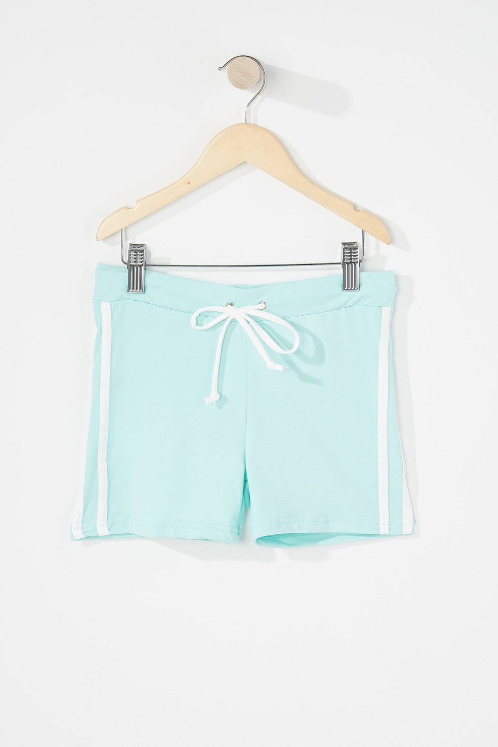 Kids Short à rayures latérales pour fille Bleu mer