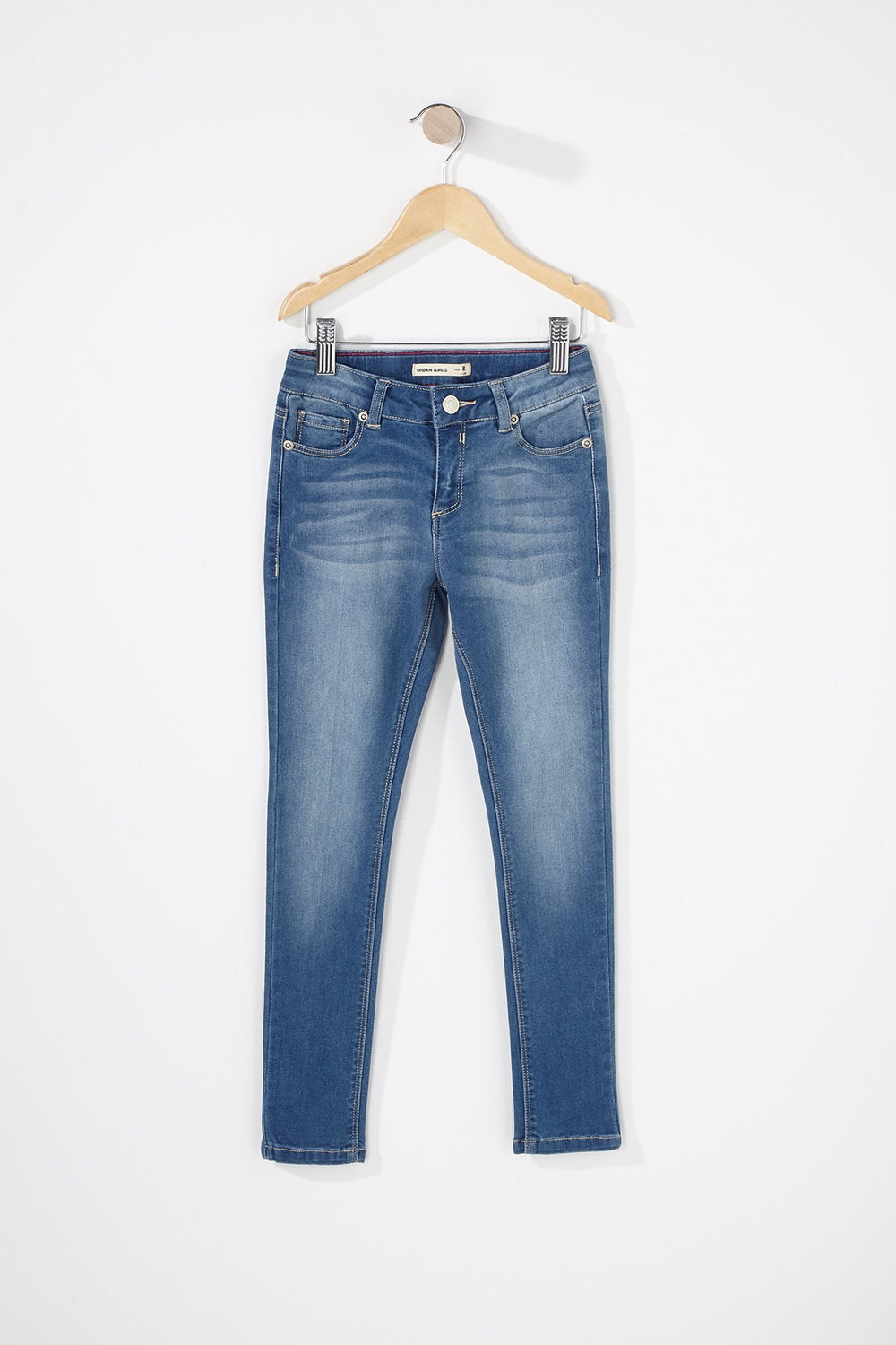 Kids Jean étroit pour fille Bleu moyen