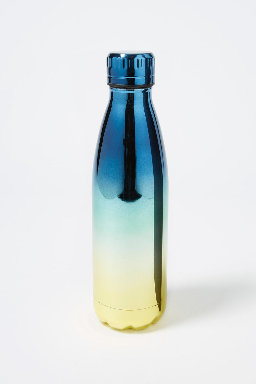 Women Boutique d'eau chromée métallisée Bleu